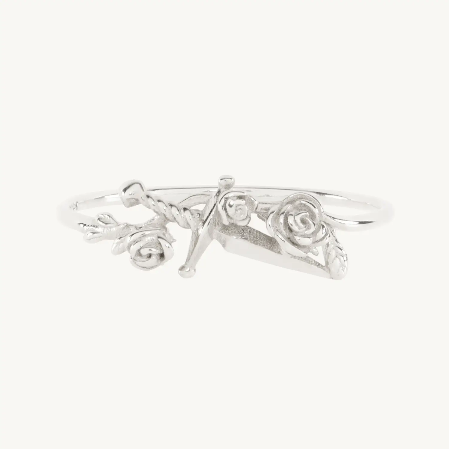 Tender Touches Silver Dagger Ring