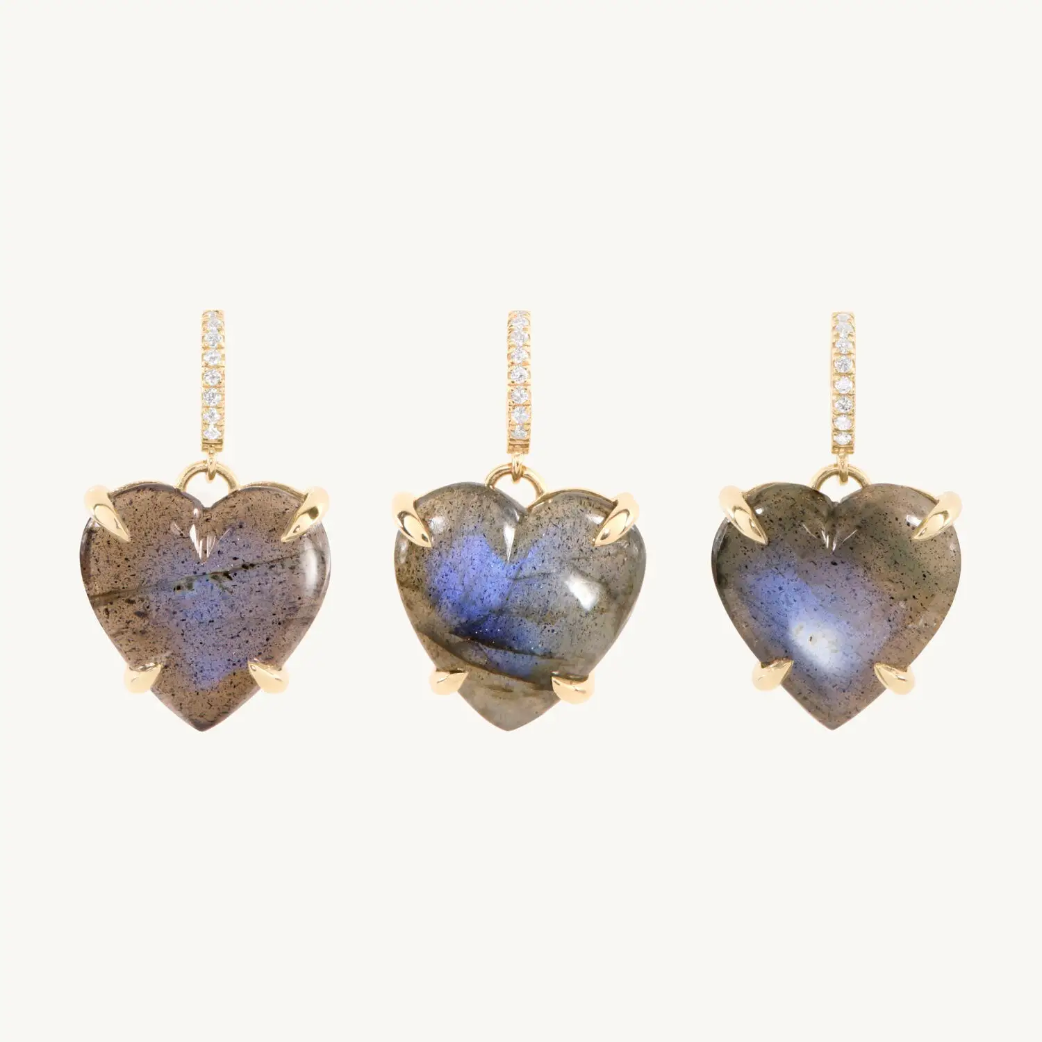 Afterglow Heart Gold Pendant