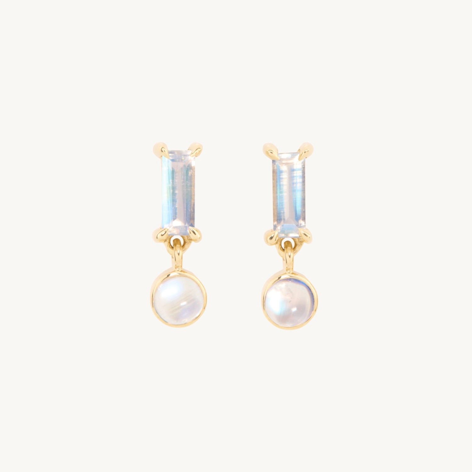 Miles of Light Moonstone Earring (single) - Image 17