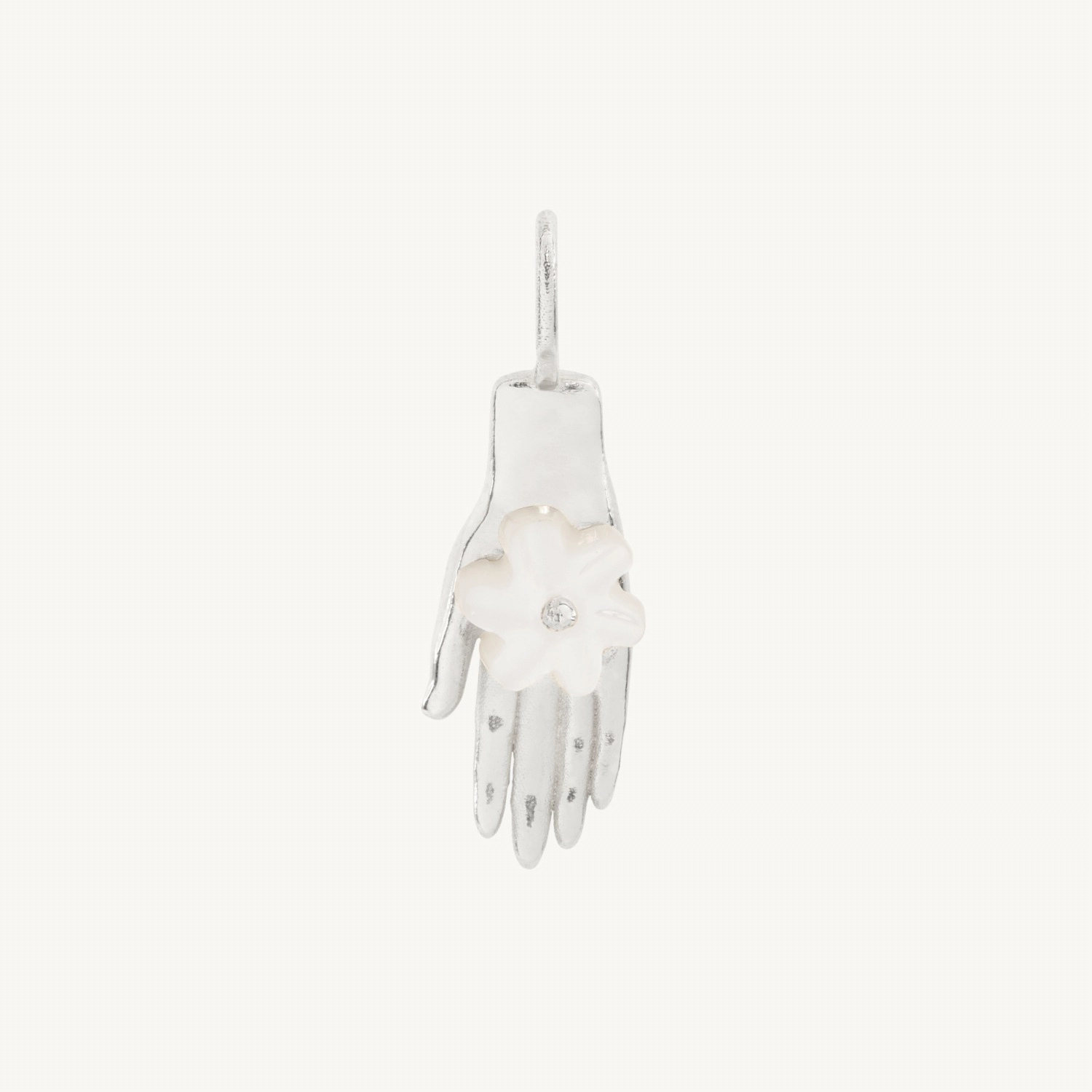 Night Blooming Jasmine Silver Charm - Image 12