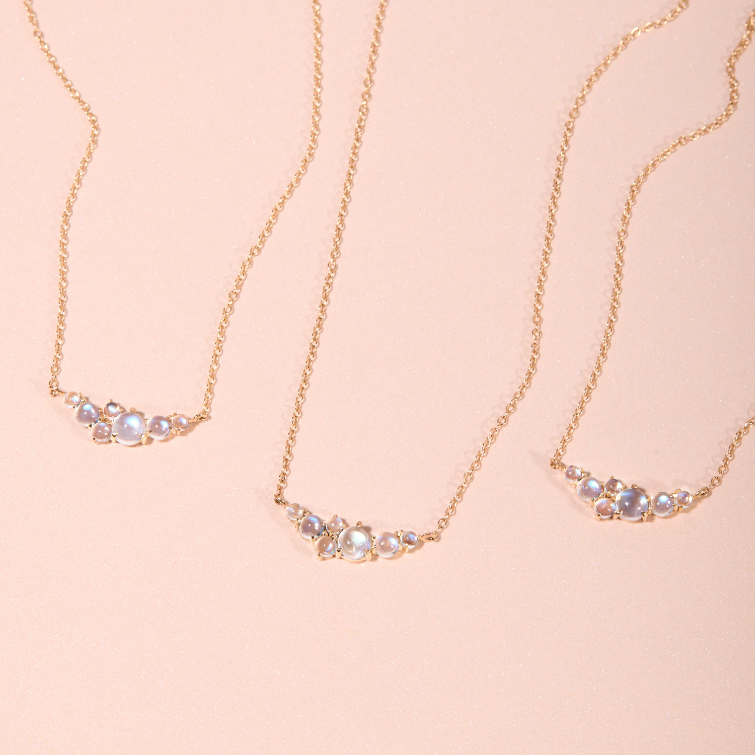 Moonstone Bubble Necklace - Image 6