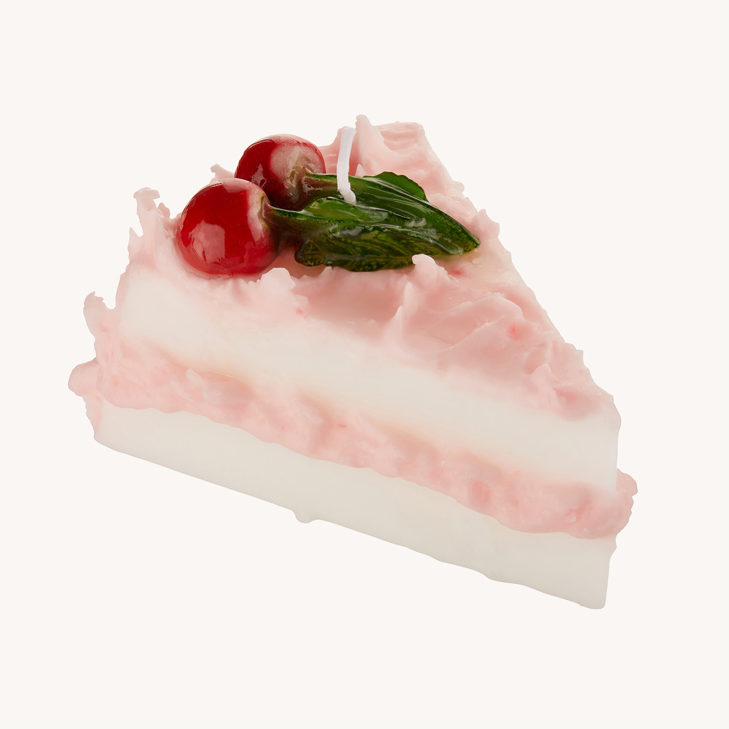 Cake Candle, Pink Cherry on Top - Image 6
