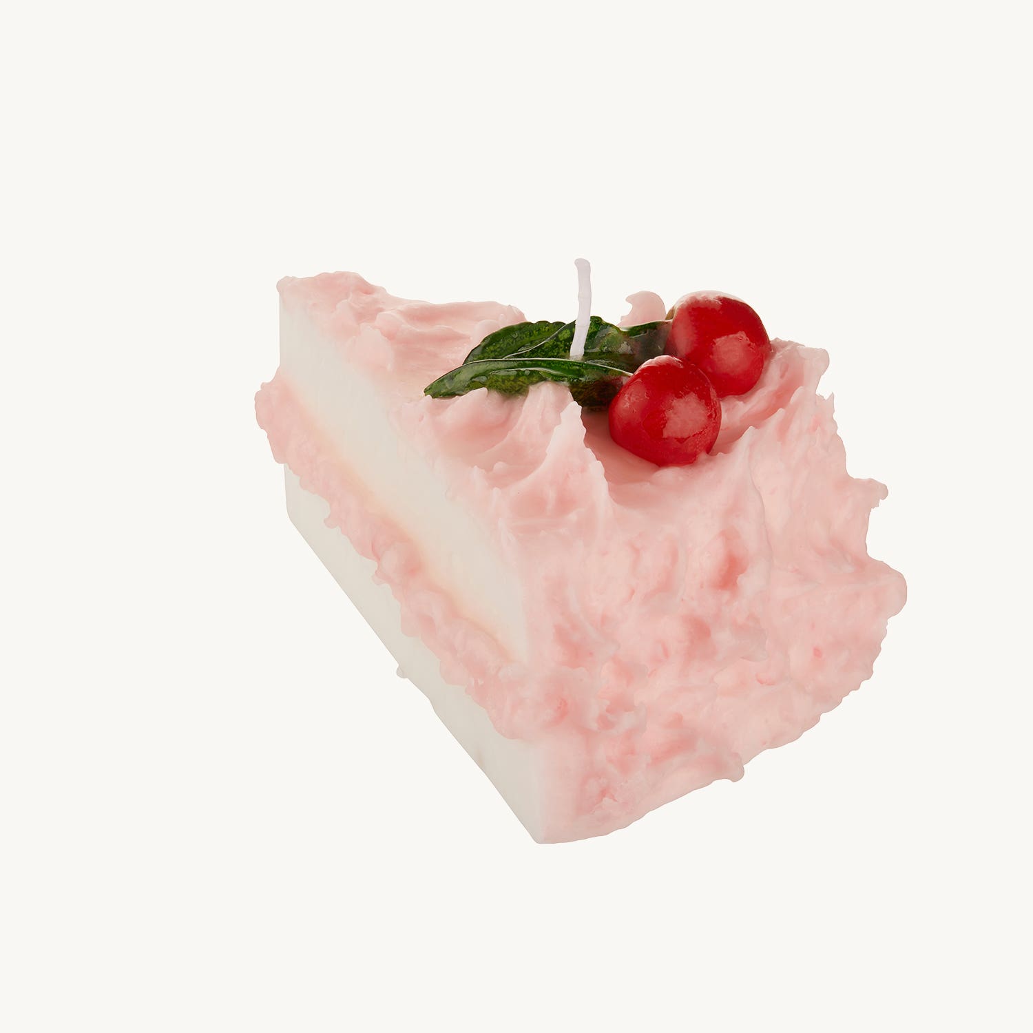 Alternative view of Cake Candle, Pink Cherry on Top