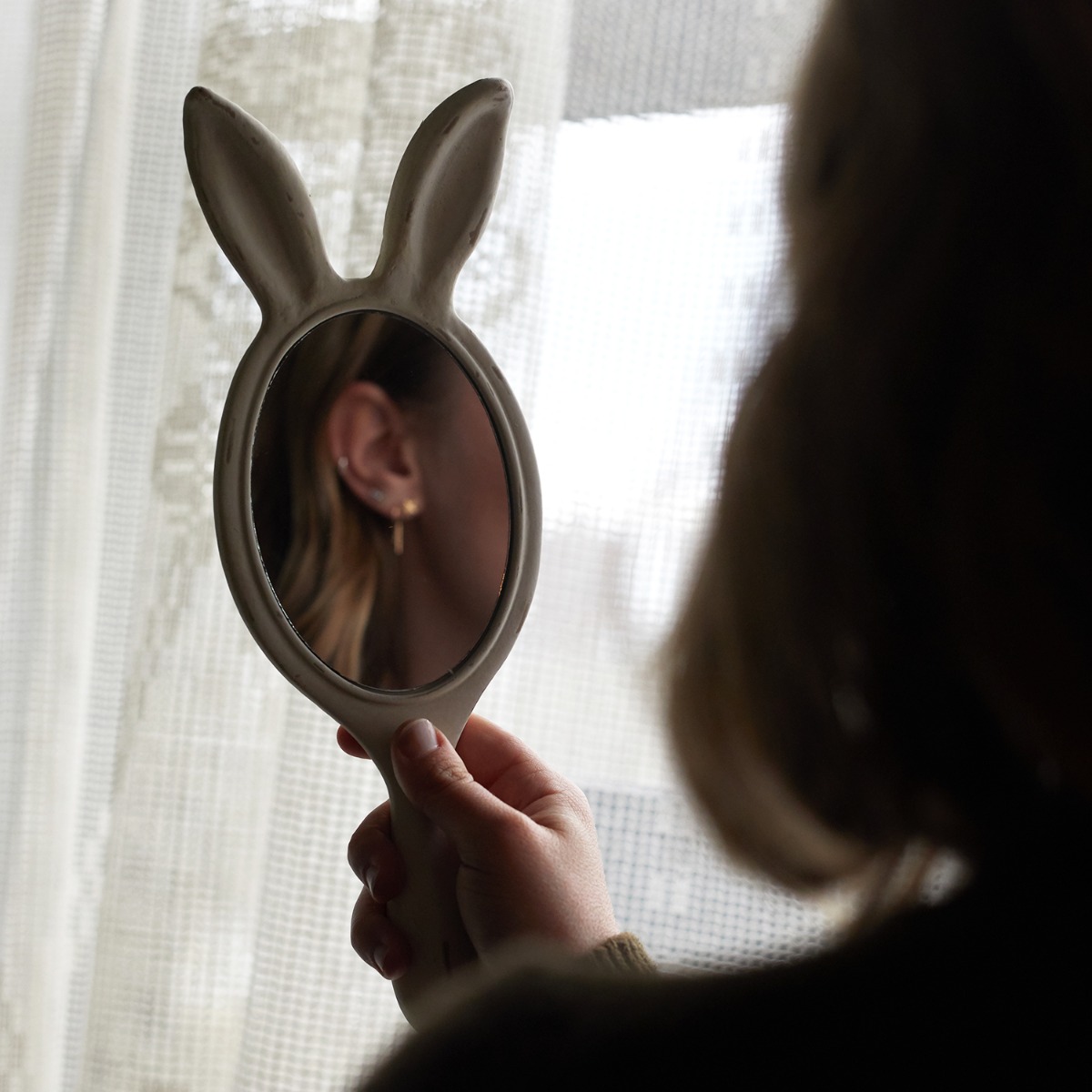 Funny Bunny Hand Mirror - Image 7