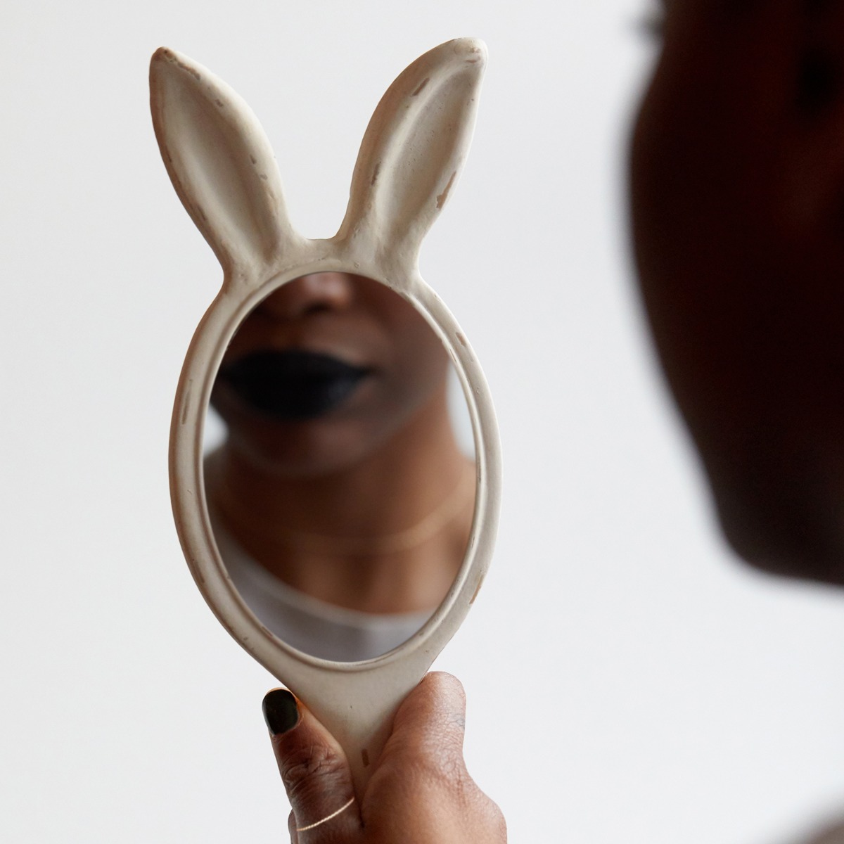 Funny Bunny Hand Mirror - Image 9