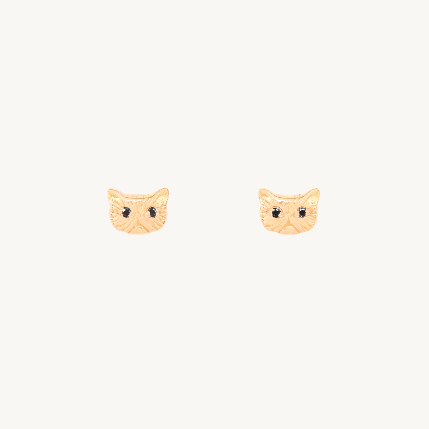 Itty Bitty Kitty with Black Diamond Eyes Stud (single) - Image 7