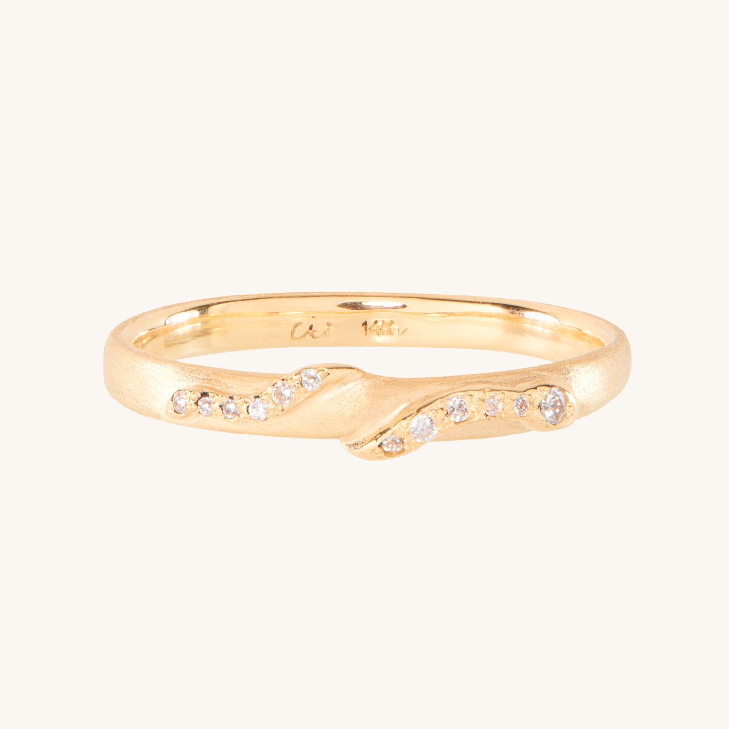 Diamond Slither Snake Ring - Image 9