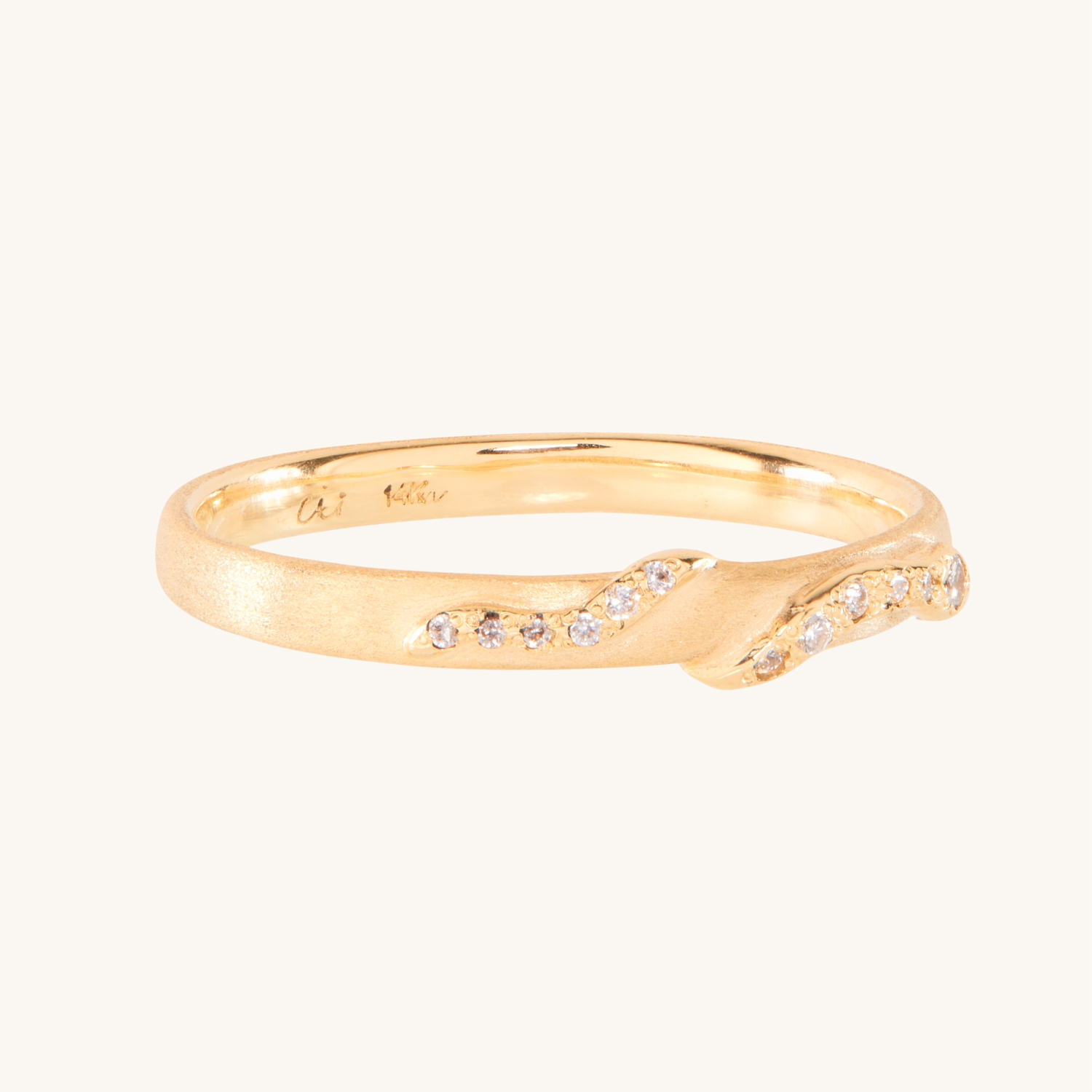 Diamond Slither Snake Ring - Image 10