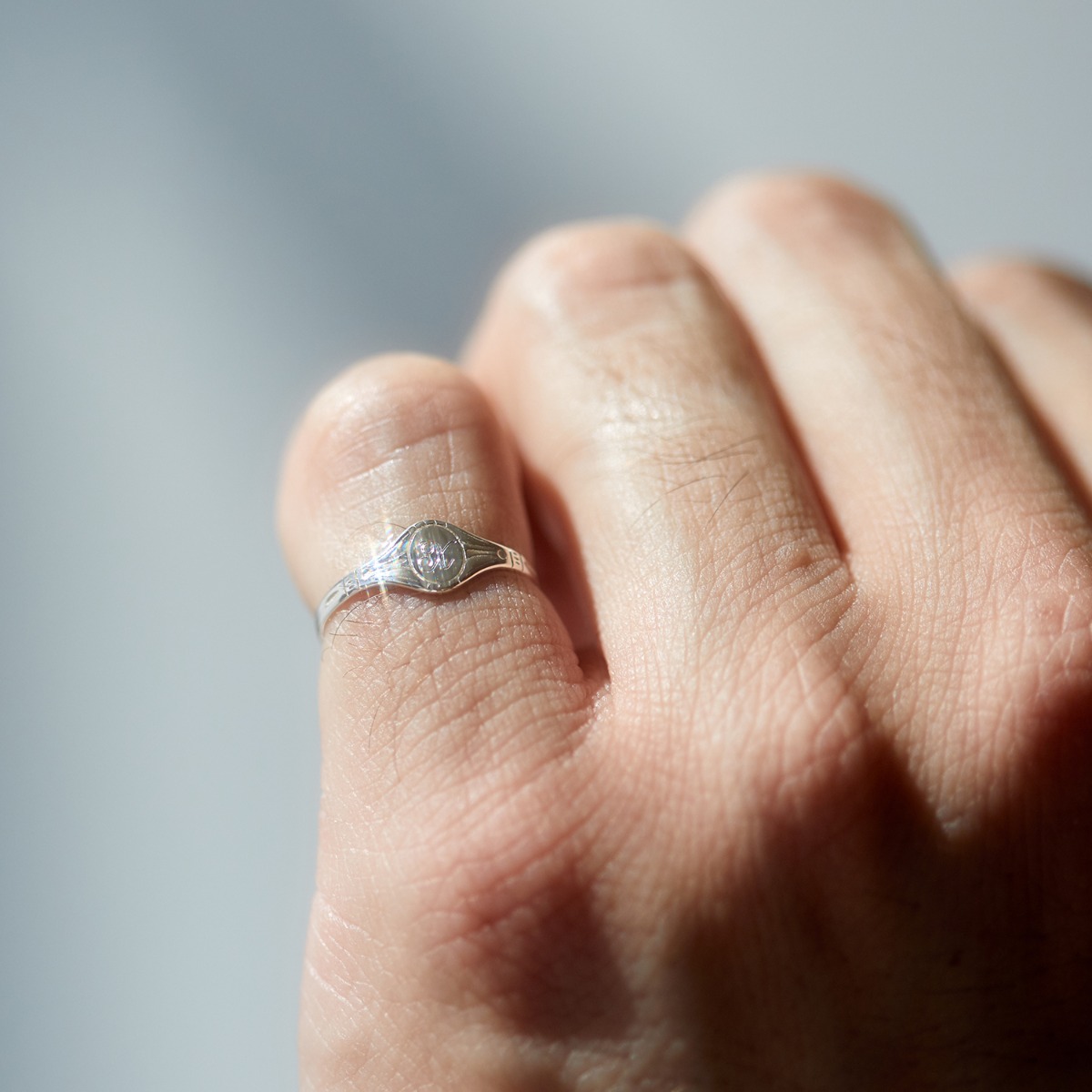 Baby Cygnet Ring, Silver - Image 5