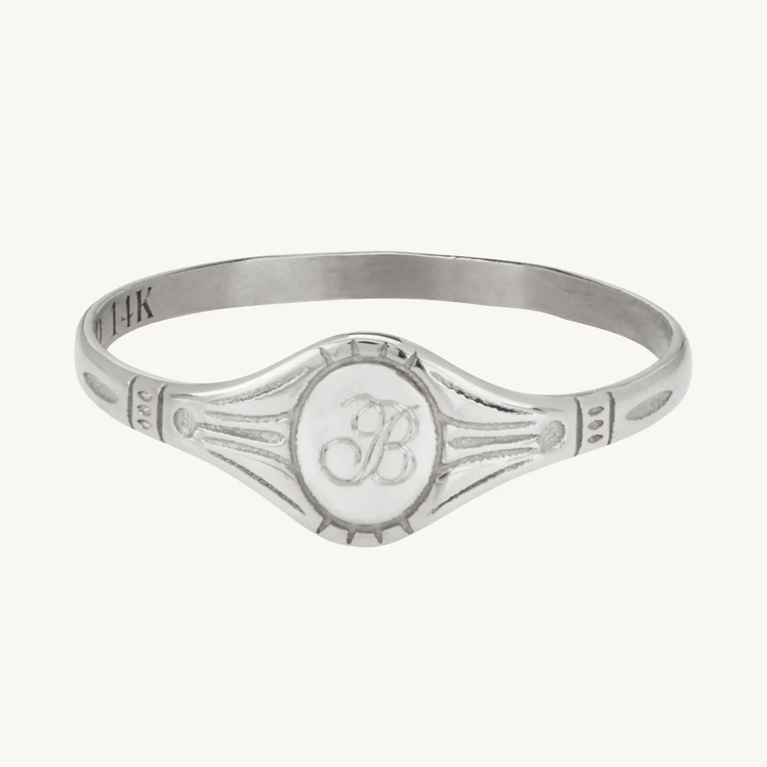 Baby Cygnet Ring, Silver