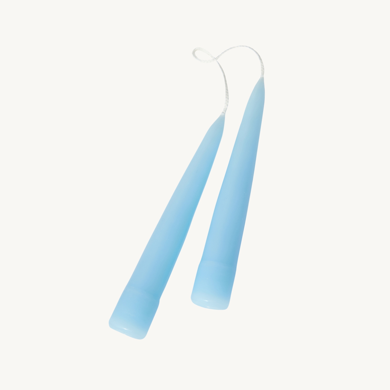 Afternoon Taper Candle, Pale Blue - Image 4
