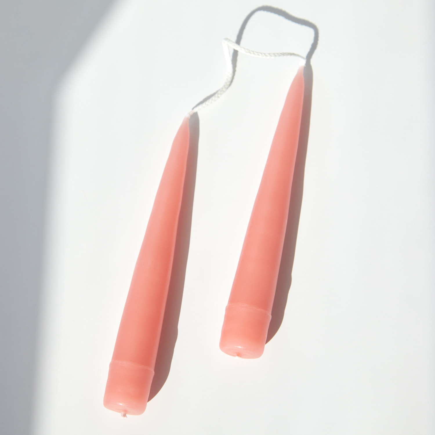 Alternative view of Afternoon Taper Candle, Tea Rose
