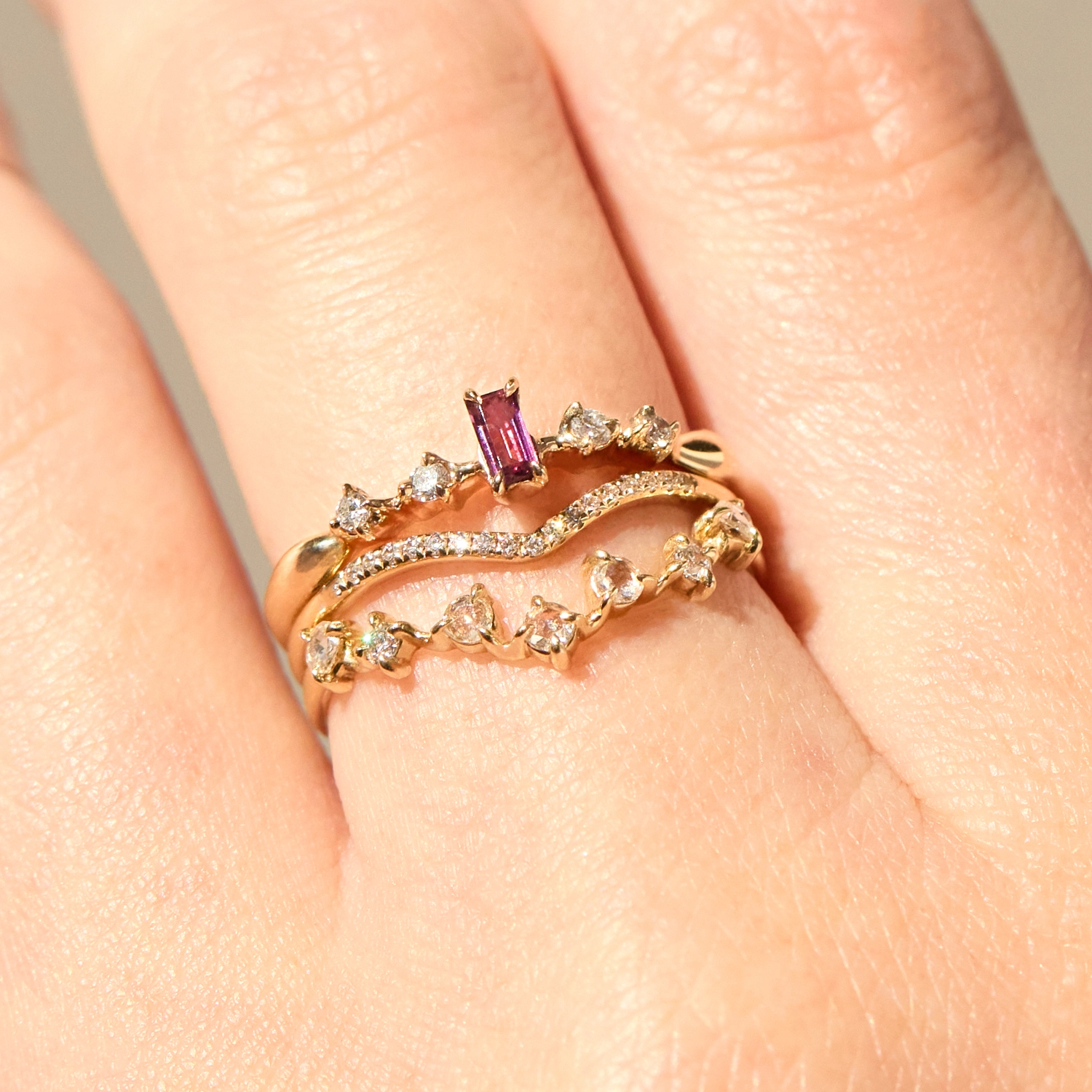 Danah Ring, Garnet - Image 4