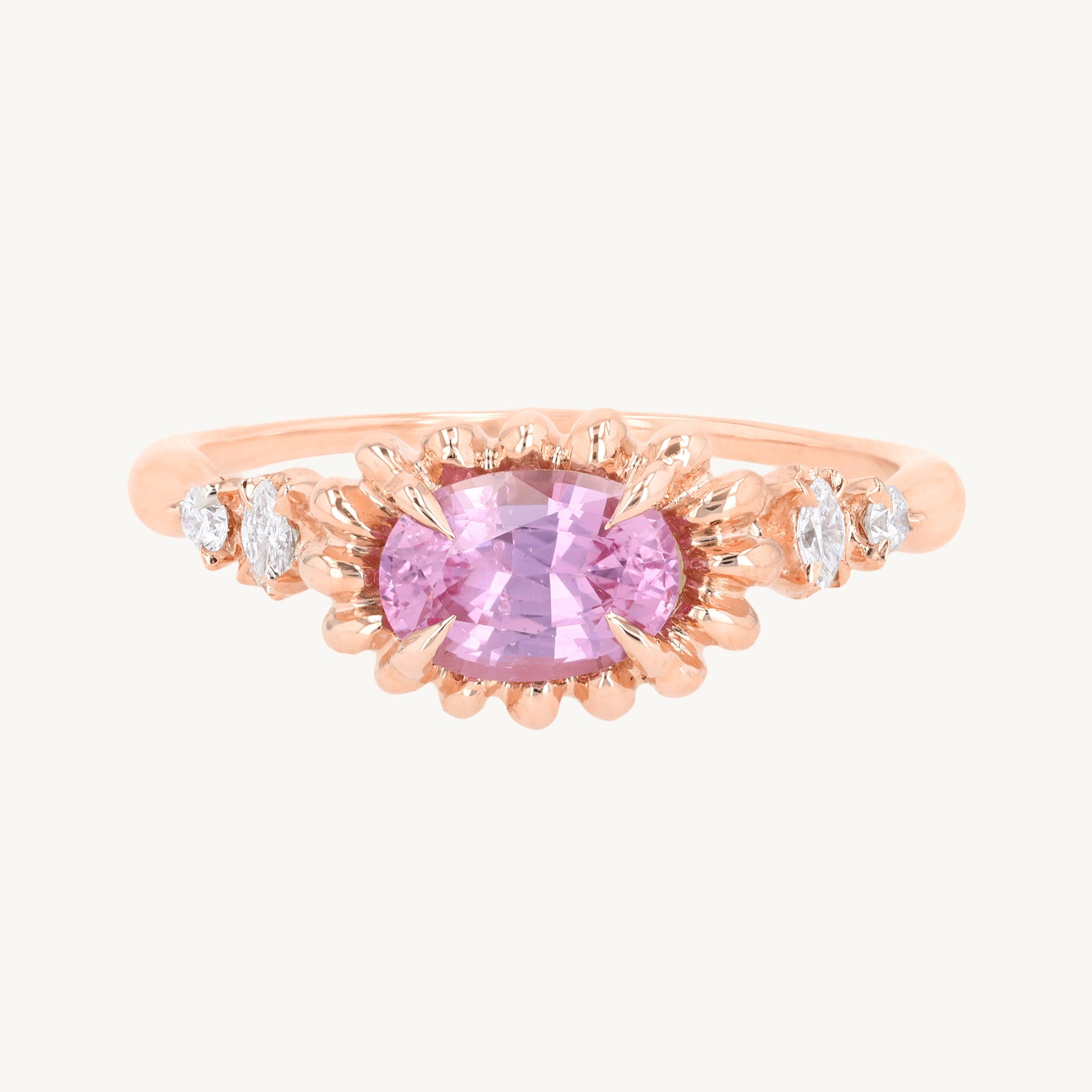 Pink Sapphire Rohwa Ring