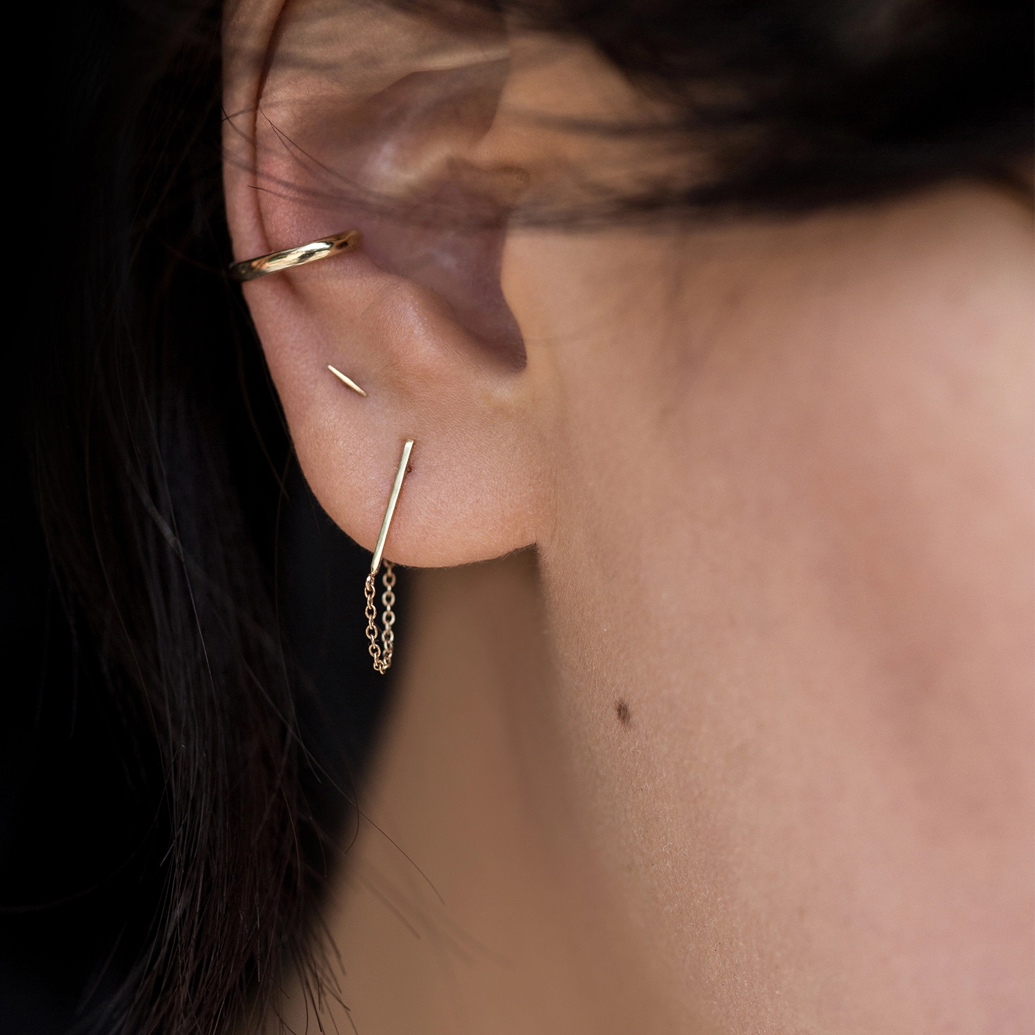 Little Secret Gold Stud (single) - Image 4