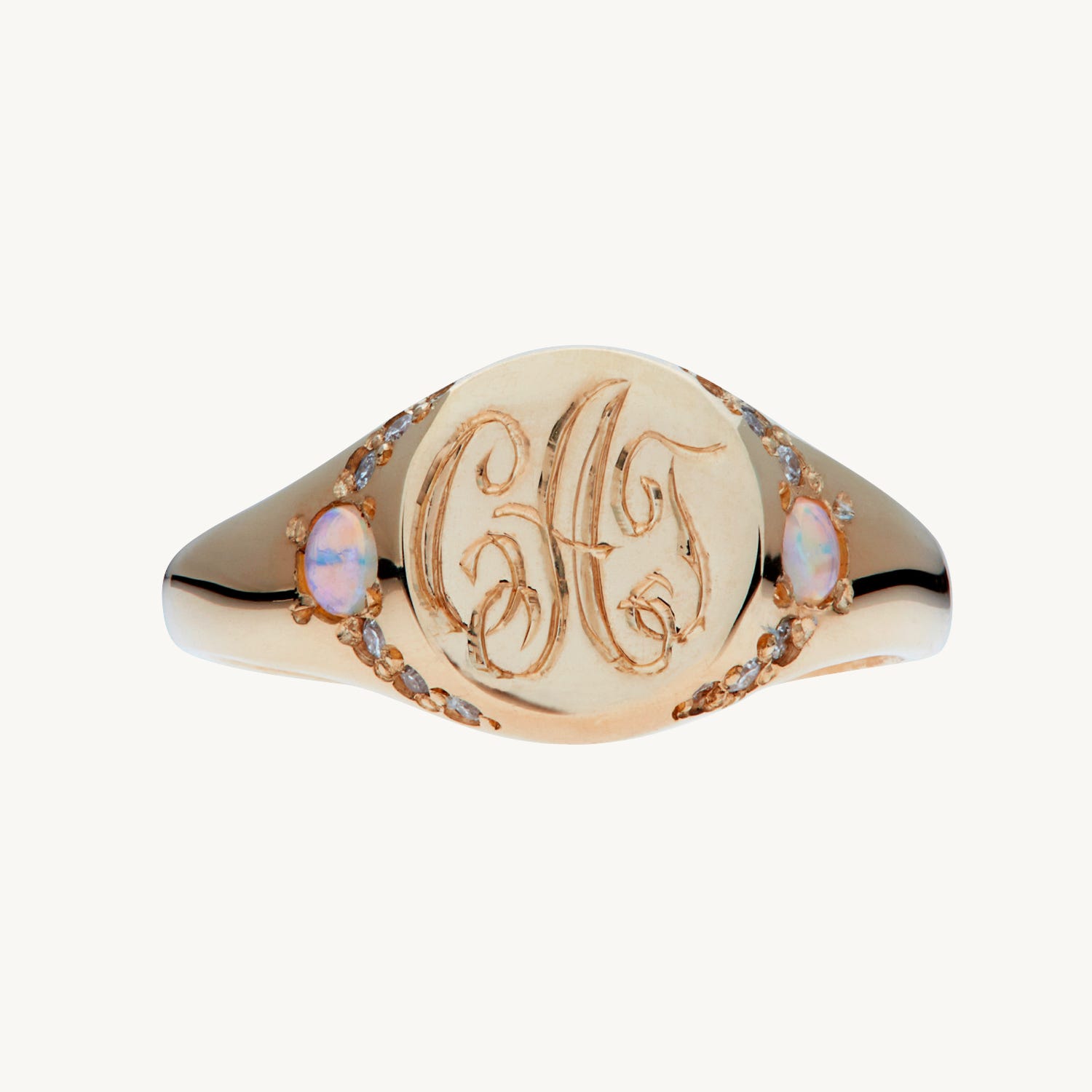 Isabel's Treasure Gold Signet Ring