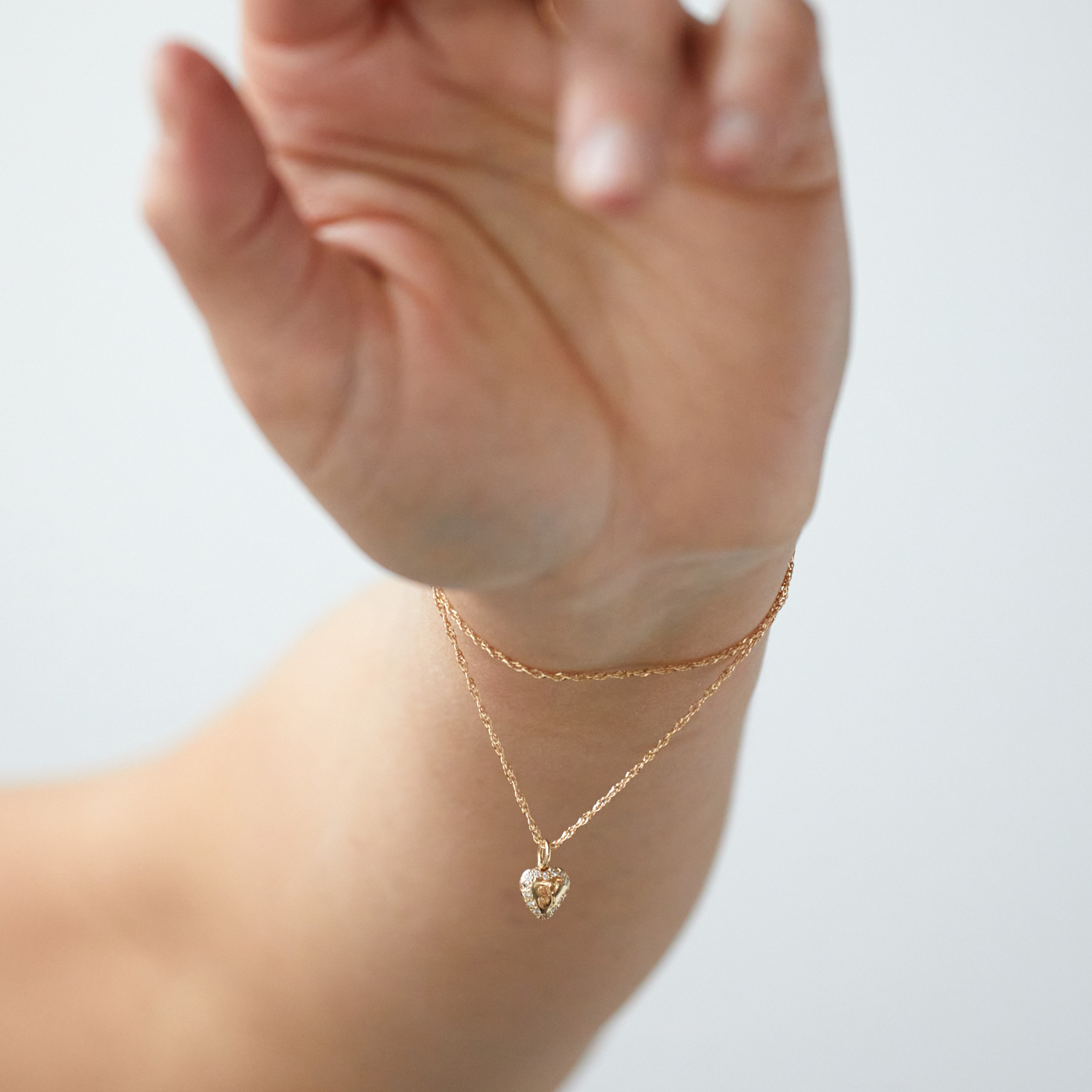 Alternative view of Puffy Heart Charm