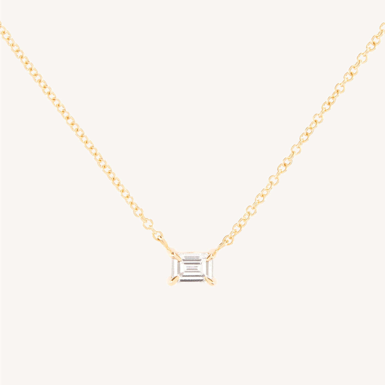 Hall of Mirrors Solitaire Necklace - Image 10