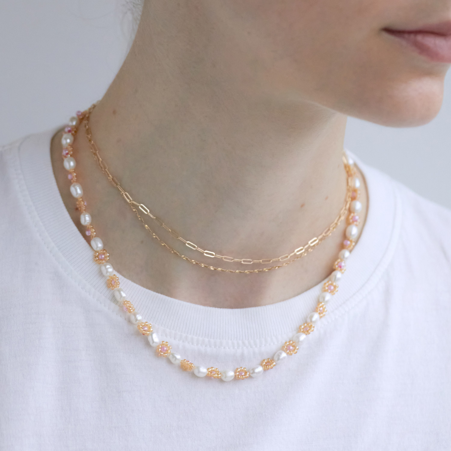 Persephone Pearl Necklace - Image 4