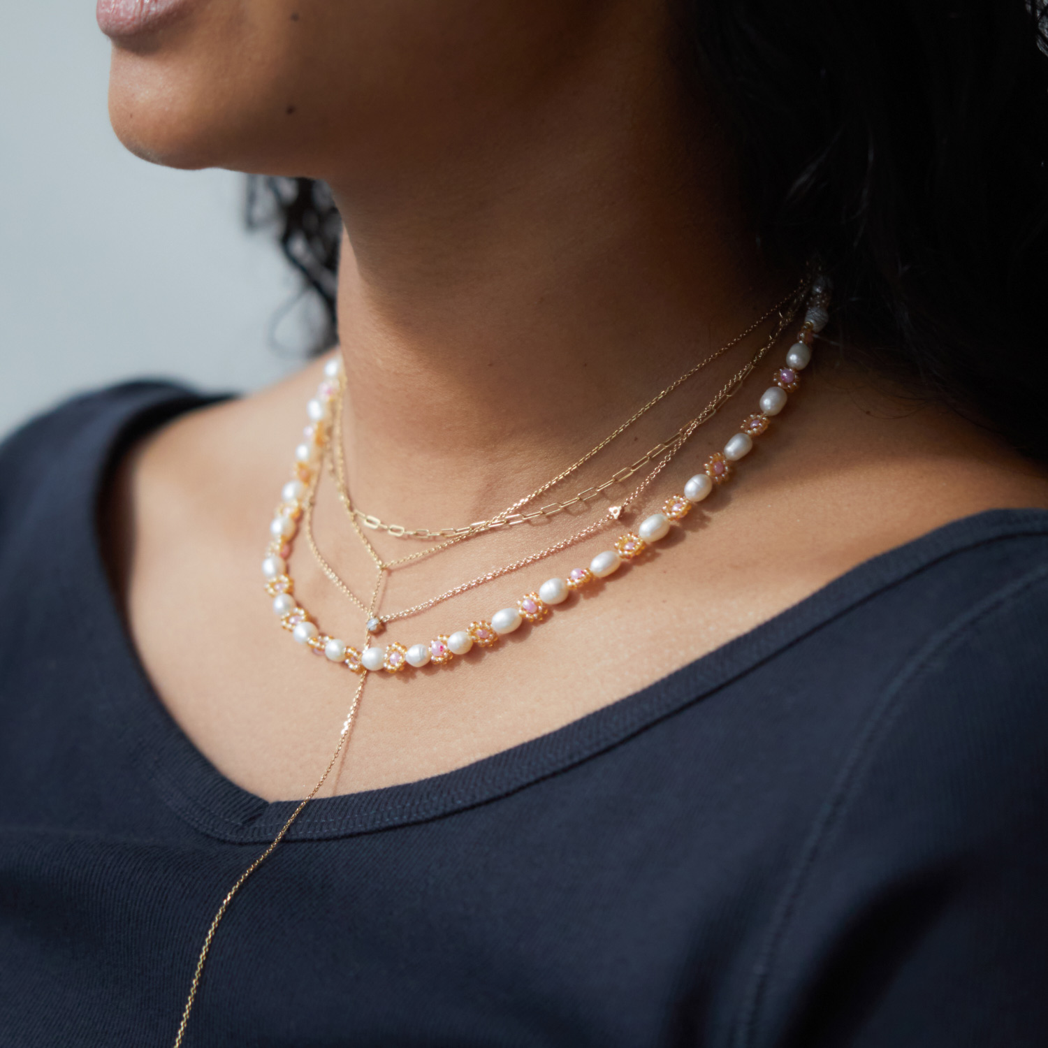 Persephone Pearl Necklace - Image 5