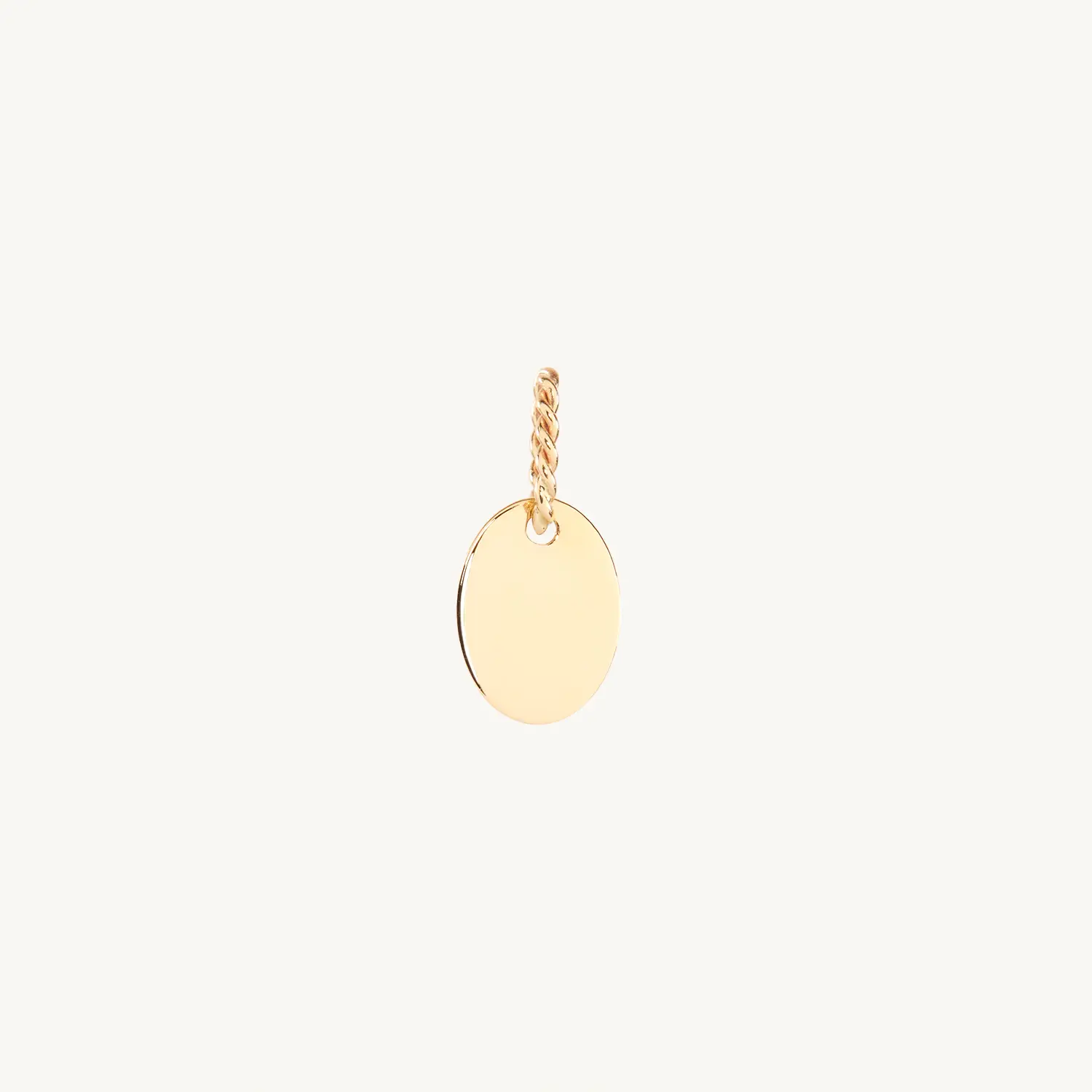 Alternative view of Baby Letter Charm