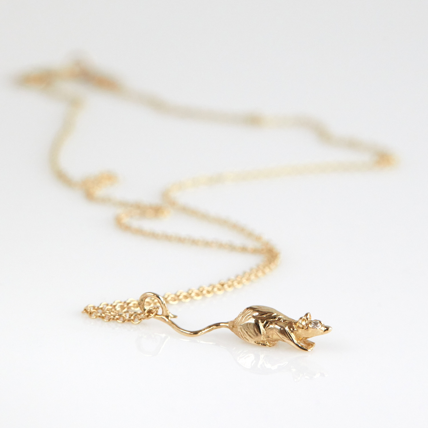 Starry-Eyed Rat Necklace - Image 7