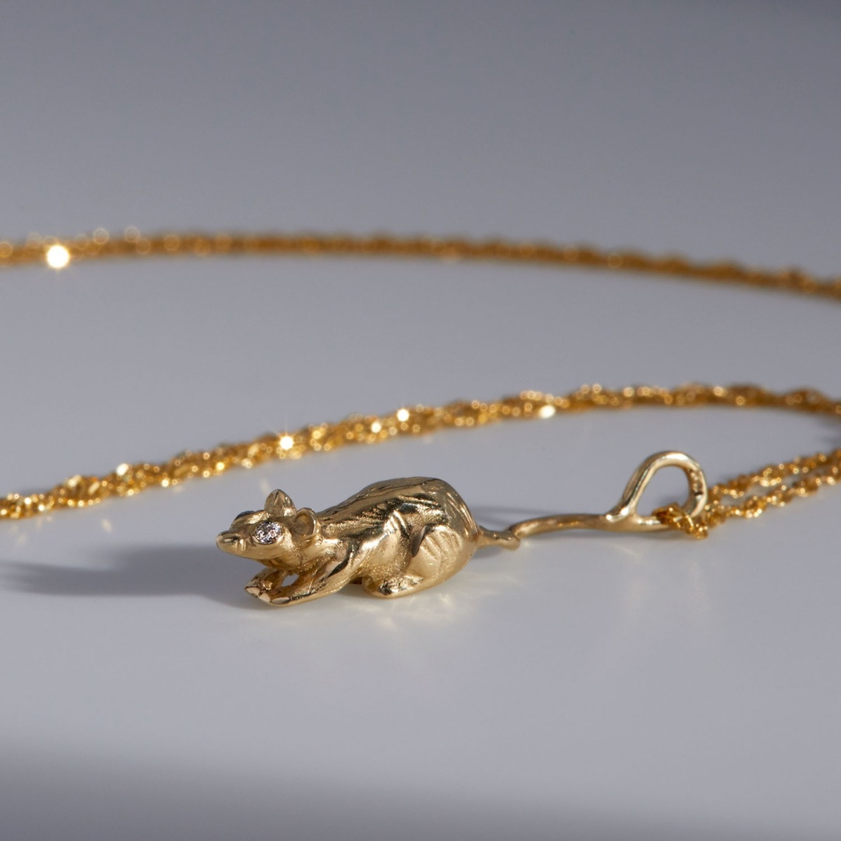 Starry-Eyed Rat Necklace - Image 8