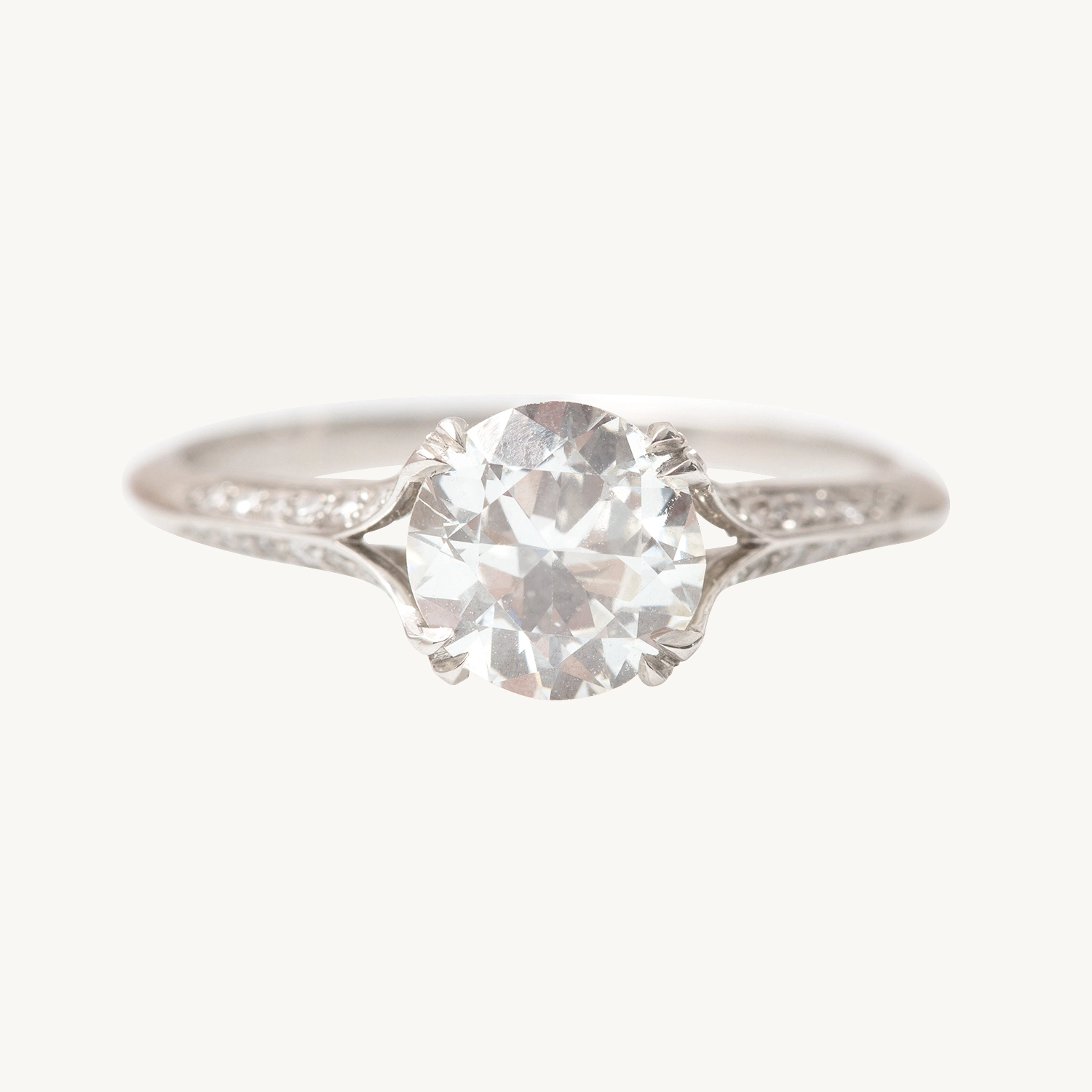 Knife Edge Diamond Ring - Image 5