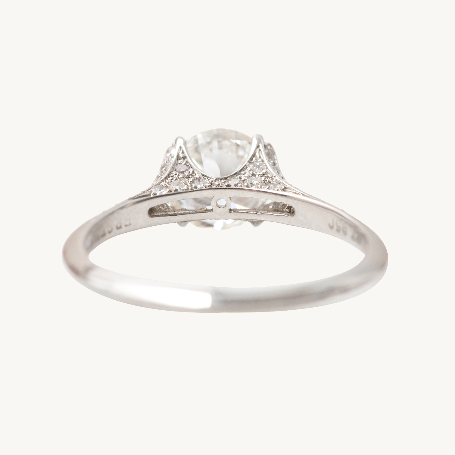 Knife Edge Diamond Ring - Image 6