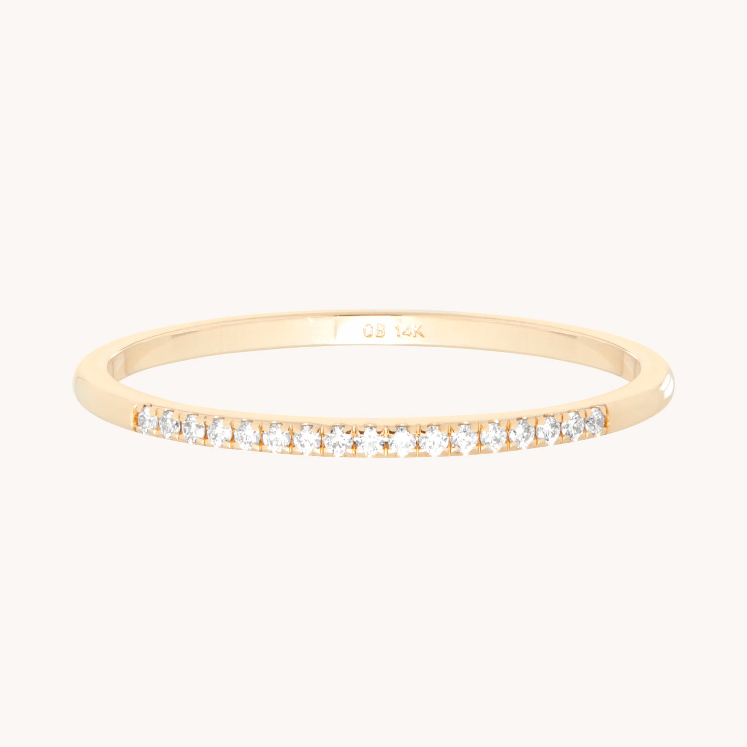 Fairy Light Demi-Pavé Diamond Band