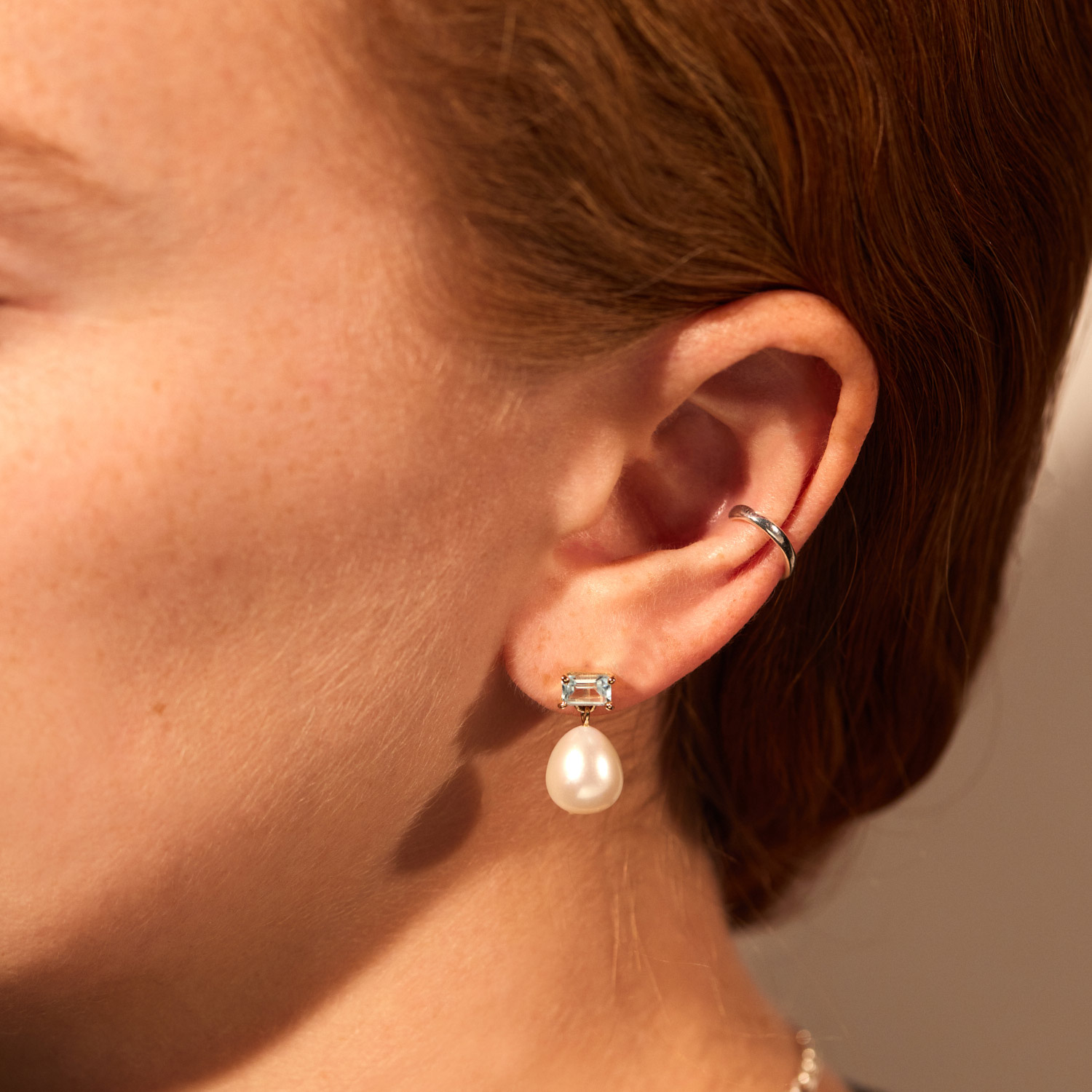 Topaz Perla Earrings (pair) - Image 4