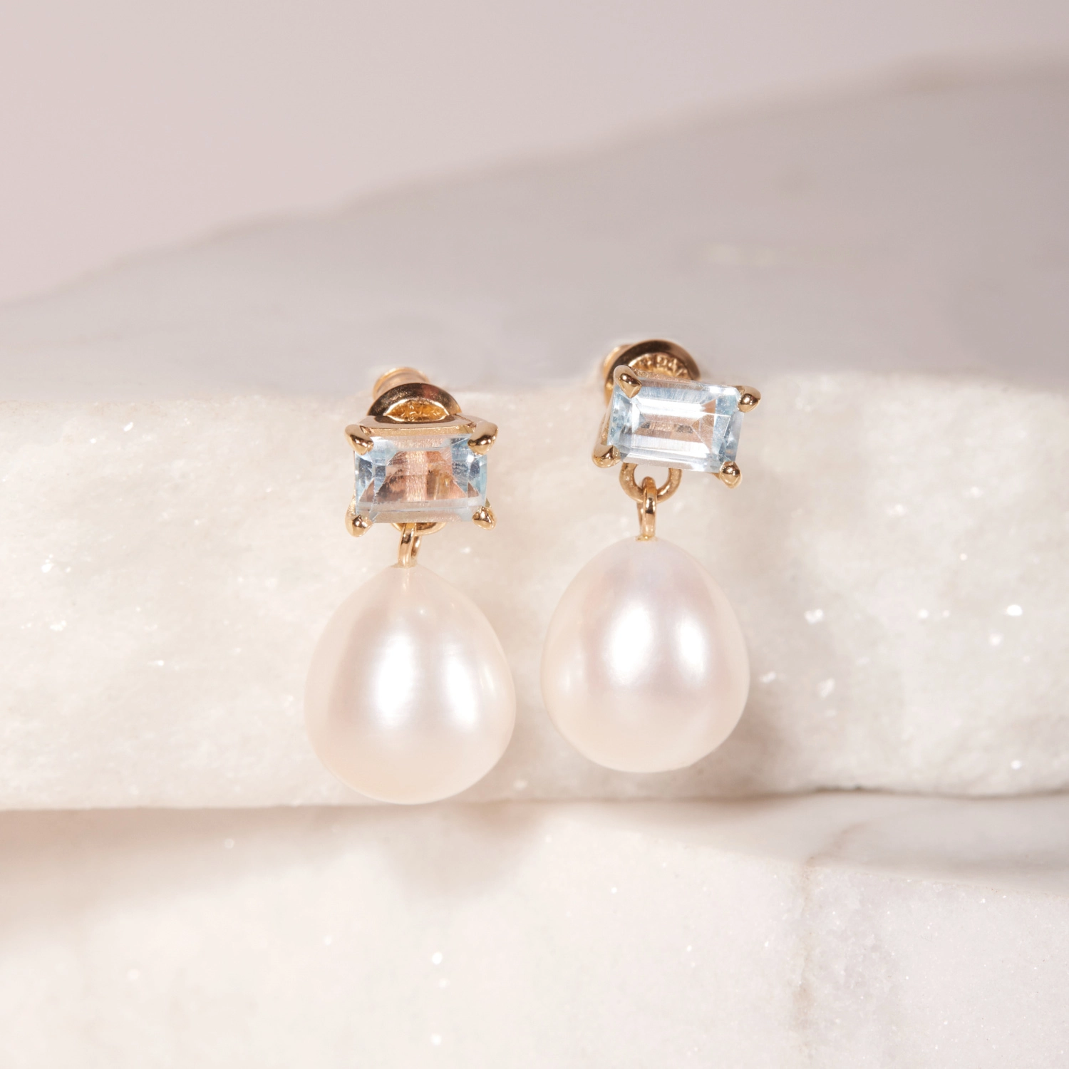 Topaz Perla Earrings (pair) - Image 7
