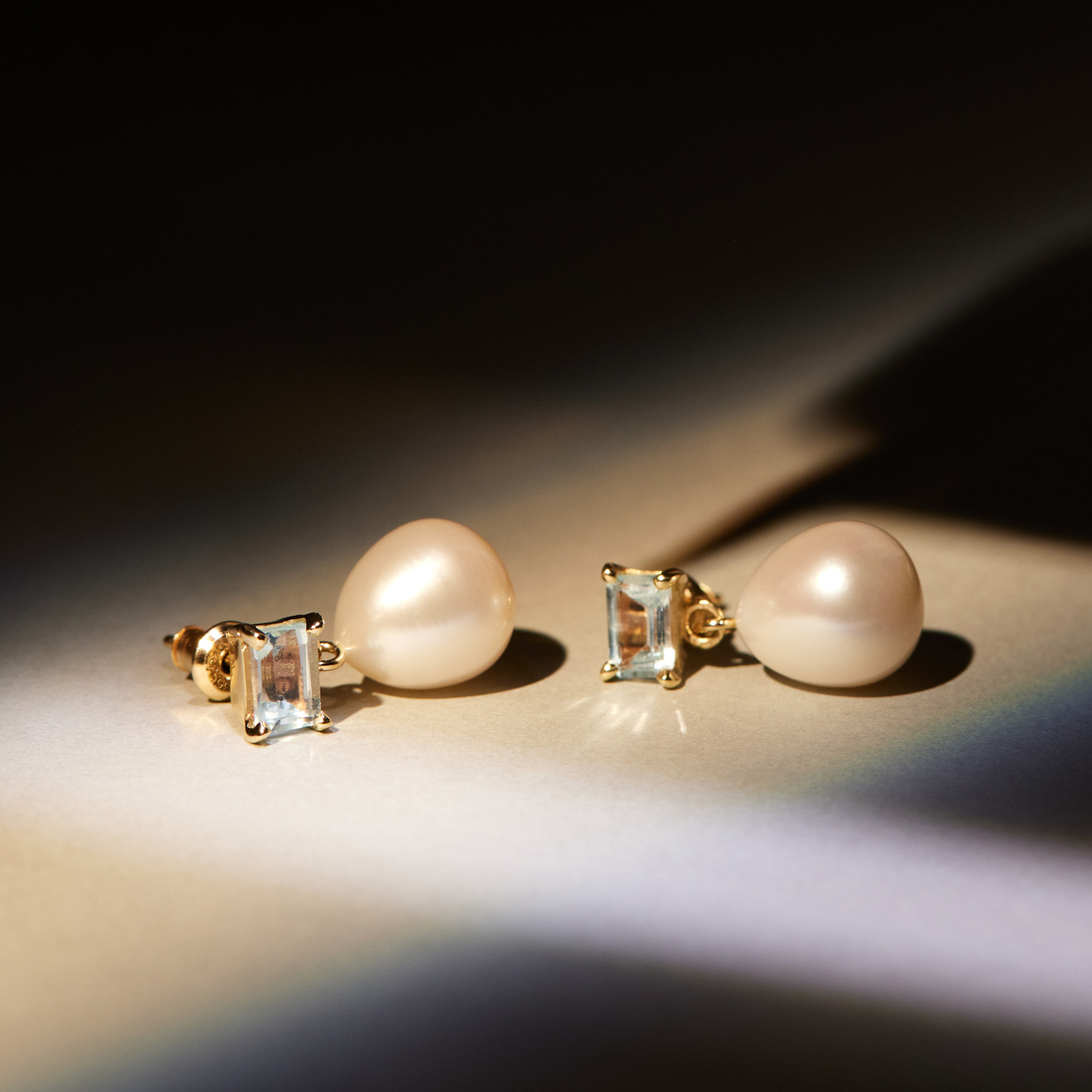 Topaz Perla Earrings (pair) - Image 6
