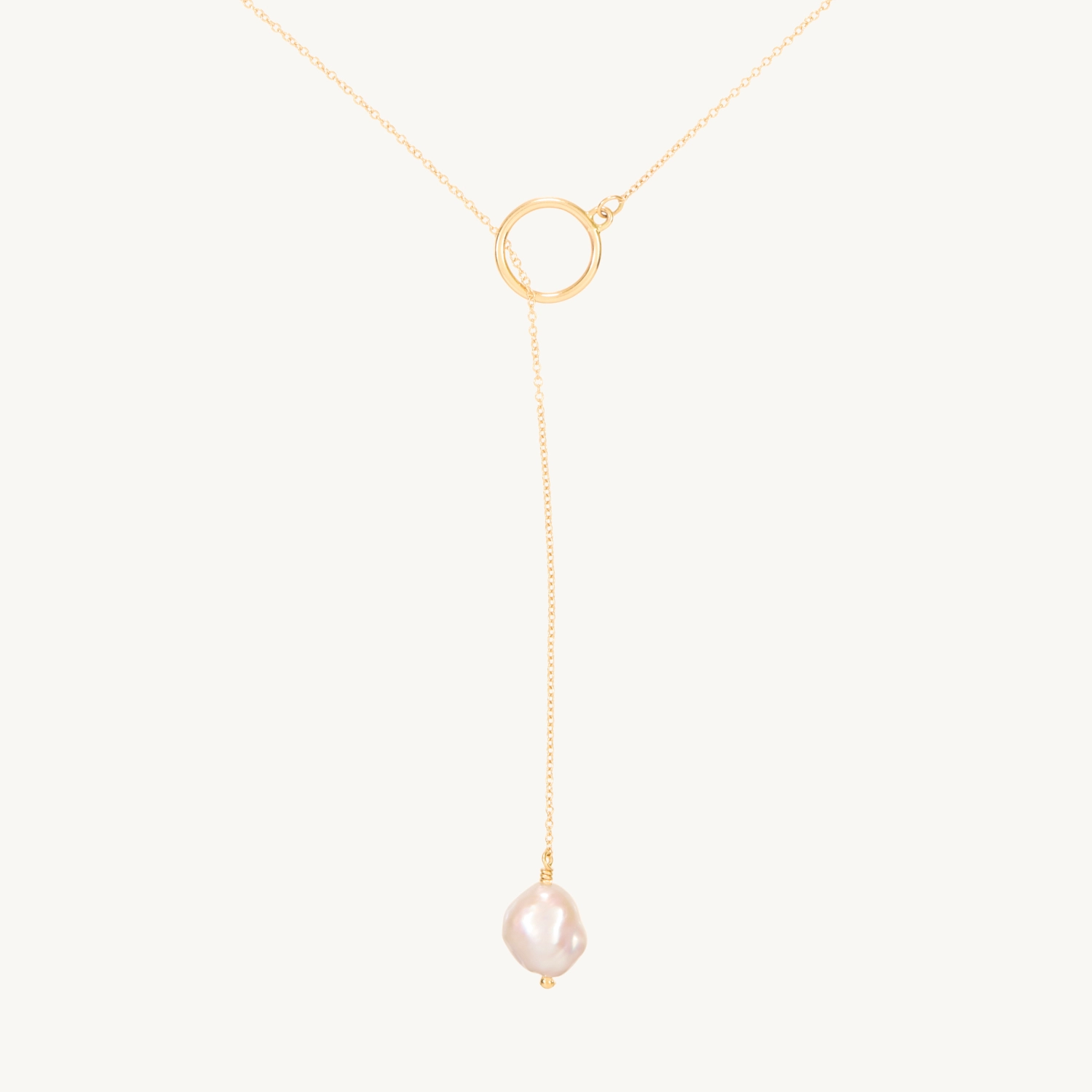 Perla Lariat Necklace - Image 7