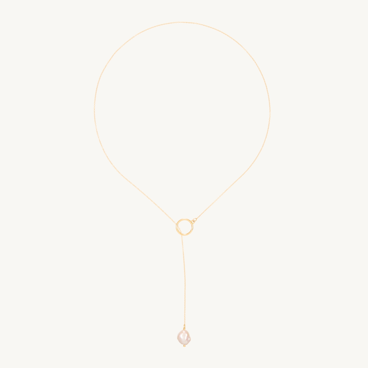 Perla Lariat Necklace - Image 8
