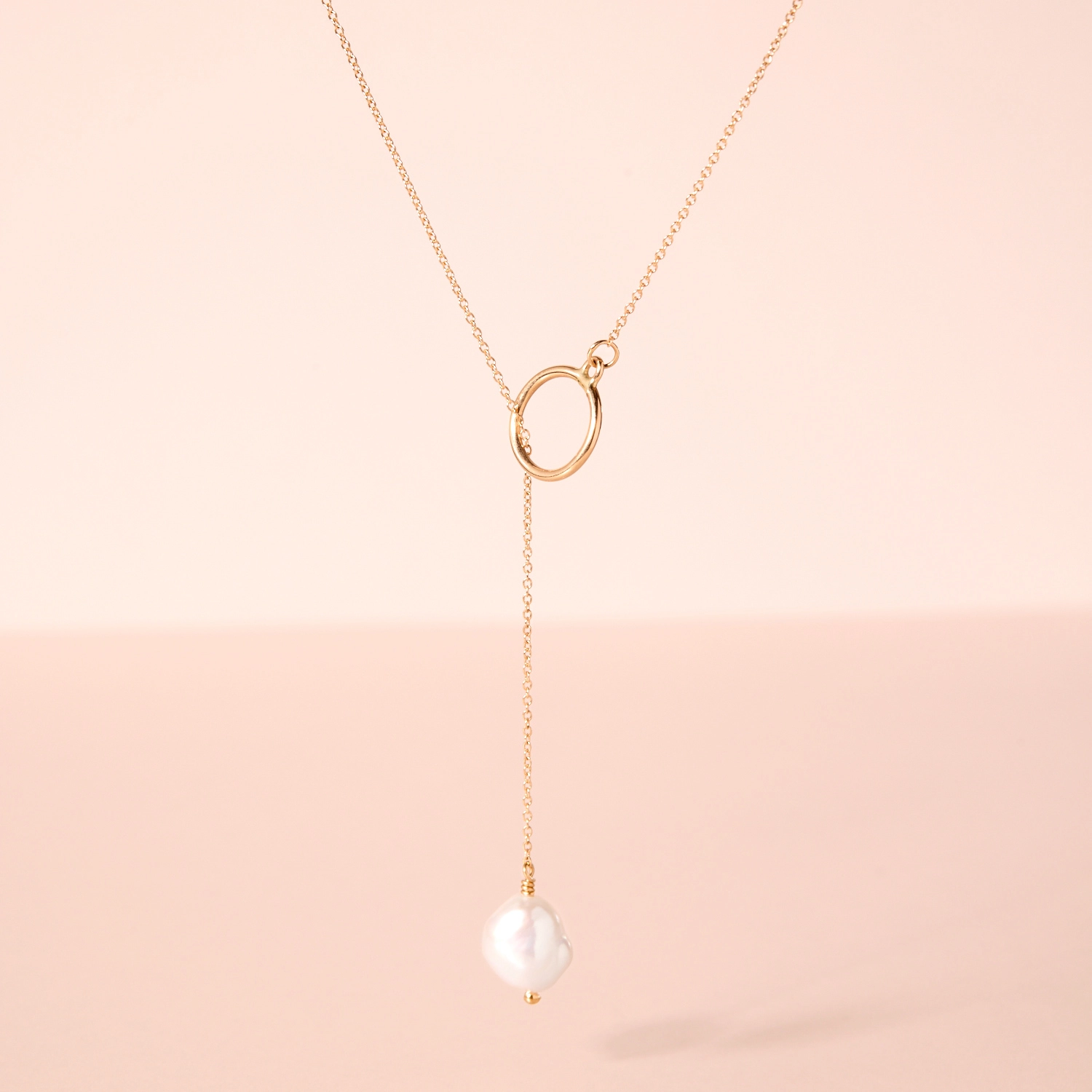 Perla Lariat Necklace - Image 5