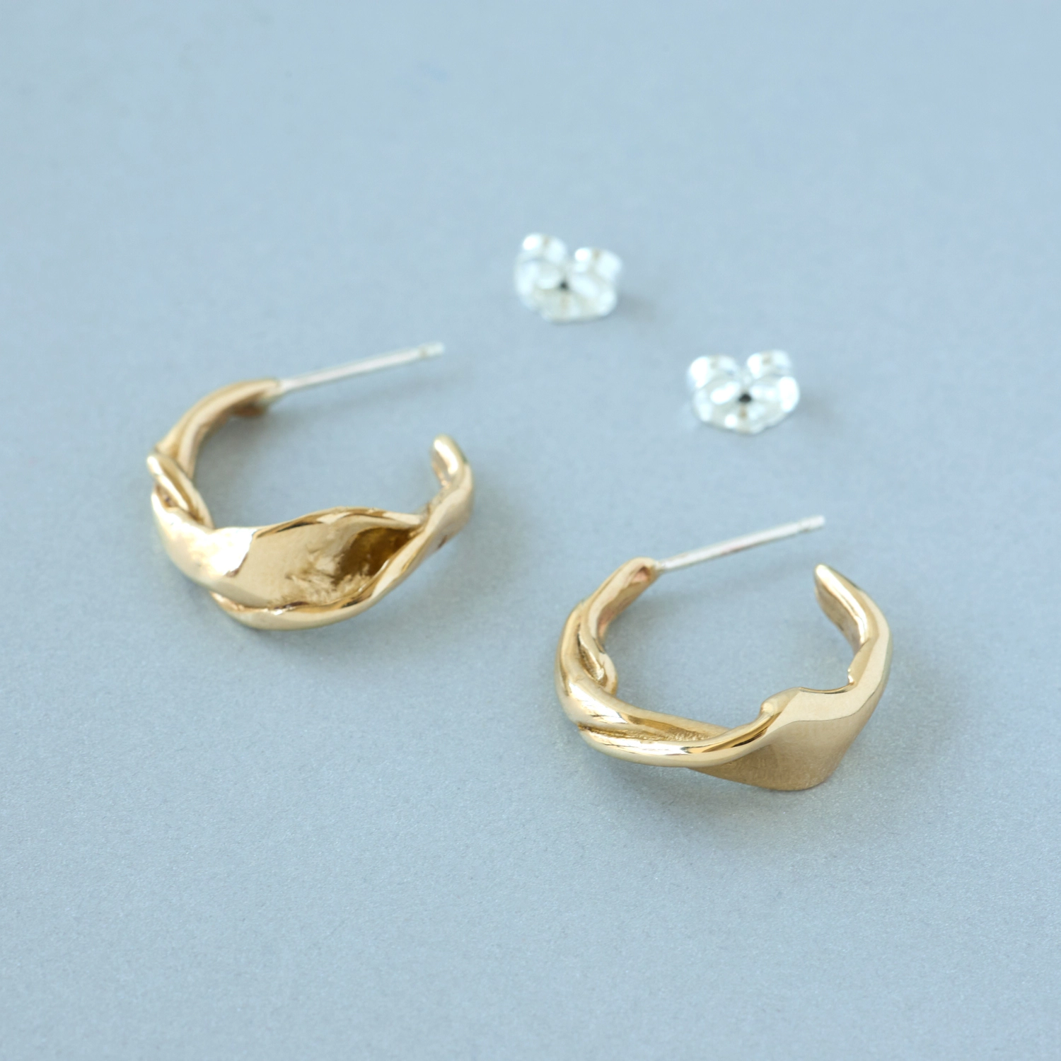 Twist Hoops (pair) - Image 4