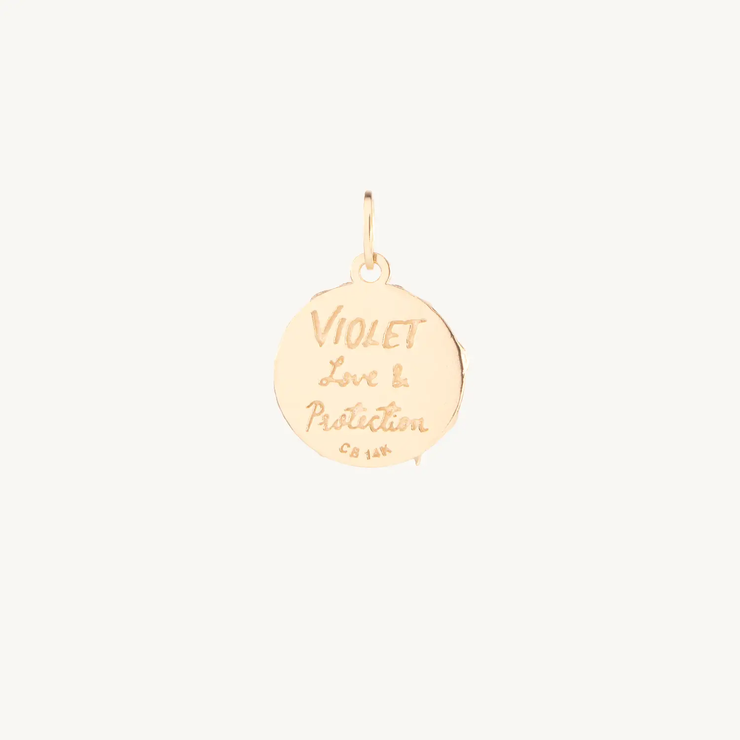 Alternative view of Violet Poem Charm, February