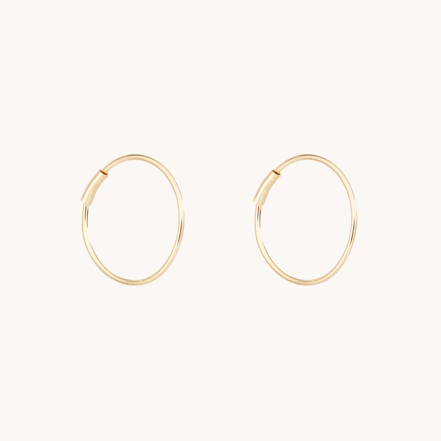 Filament Hoop, Yellow Gold (single) - Image 8