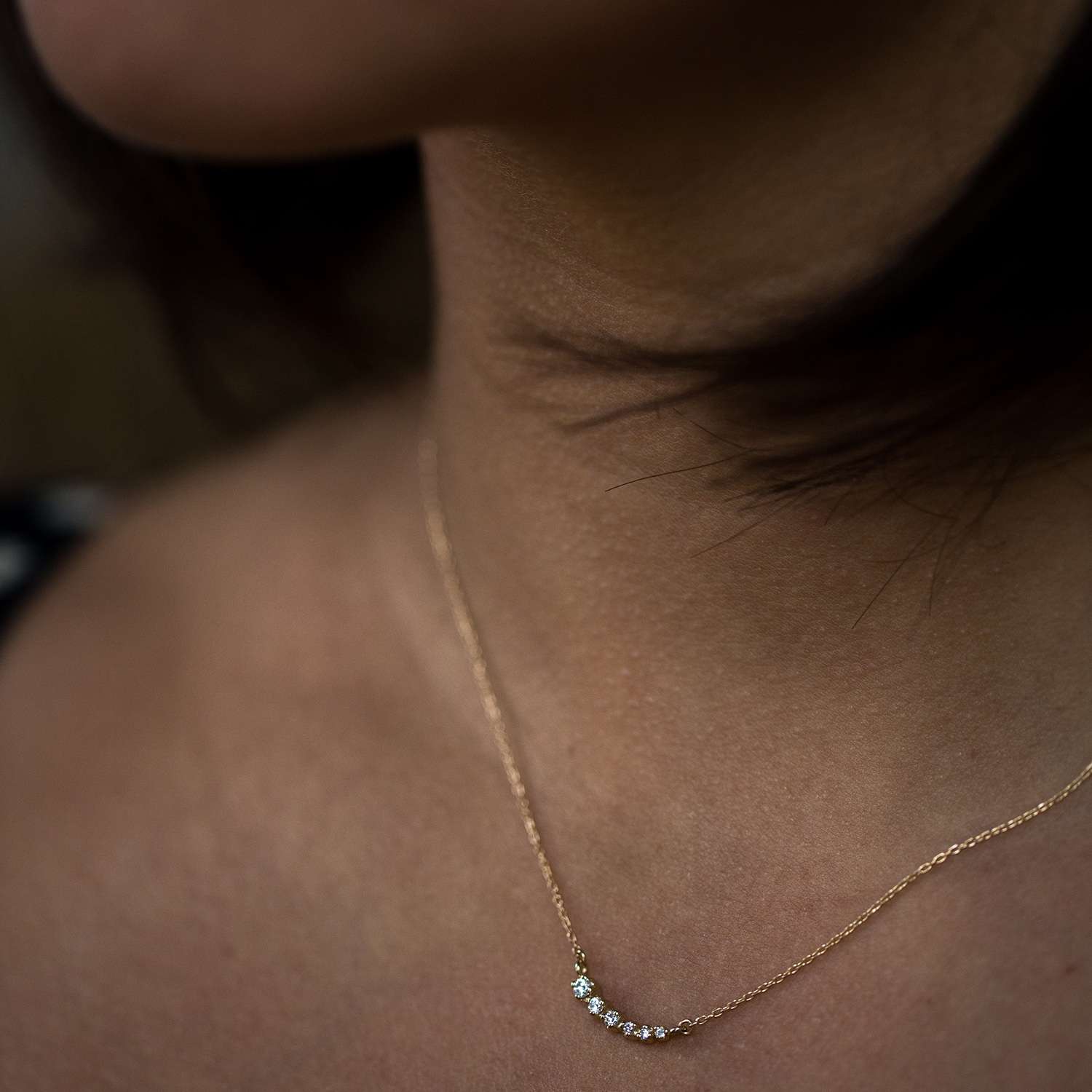 Diamond Shooting Star Necklace - Image 3