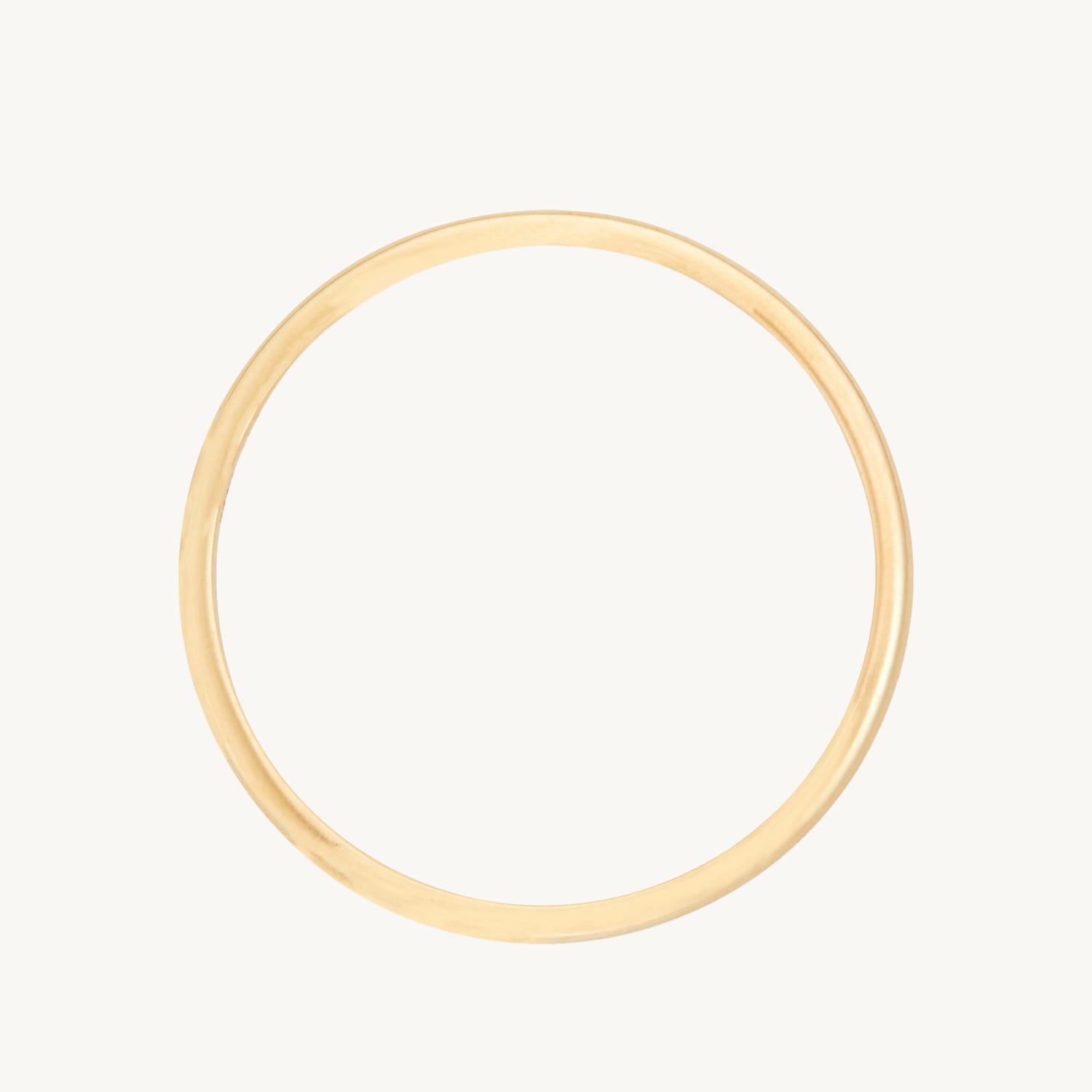 Catbird Classic Wedding Bands, Half Round Band, 5mm