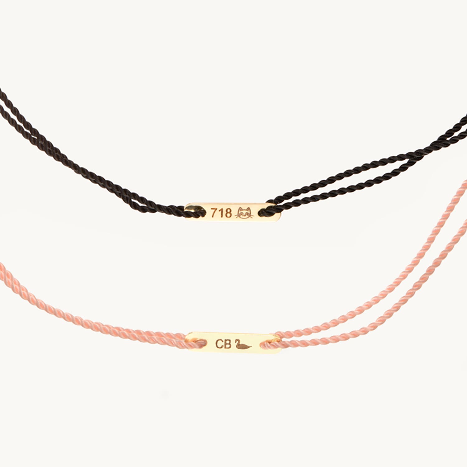 Alternative view of Custom ID Friendship Bracelet