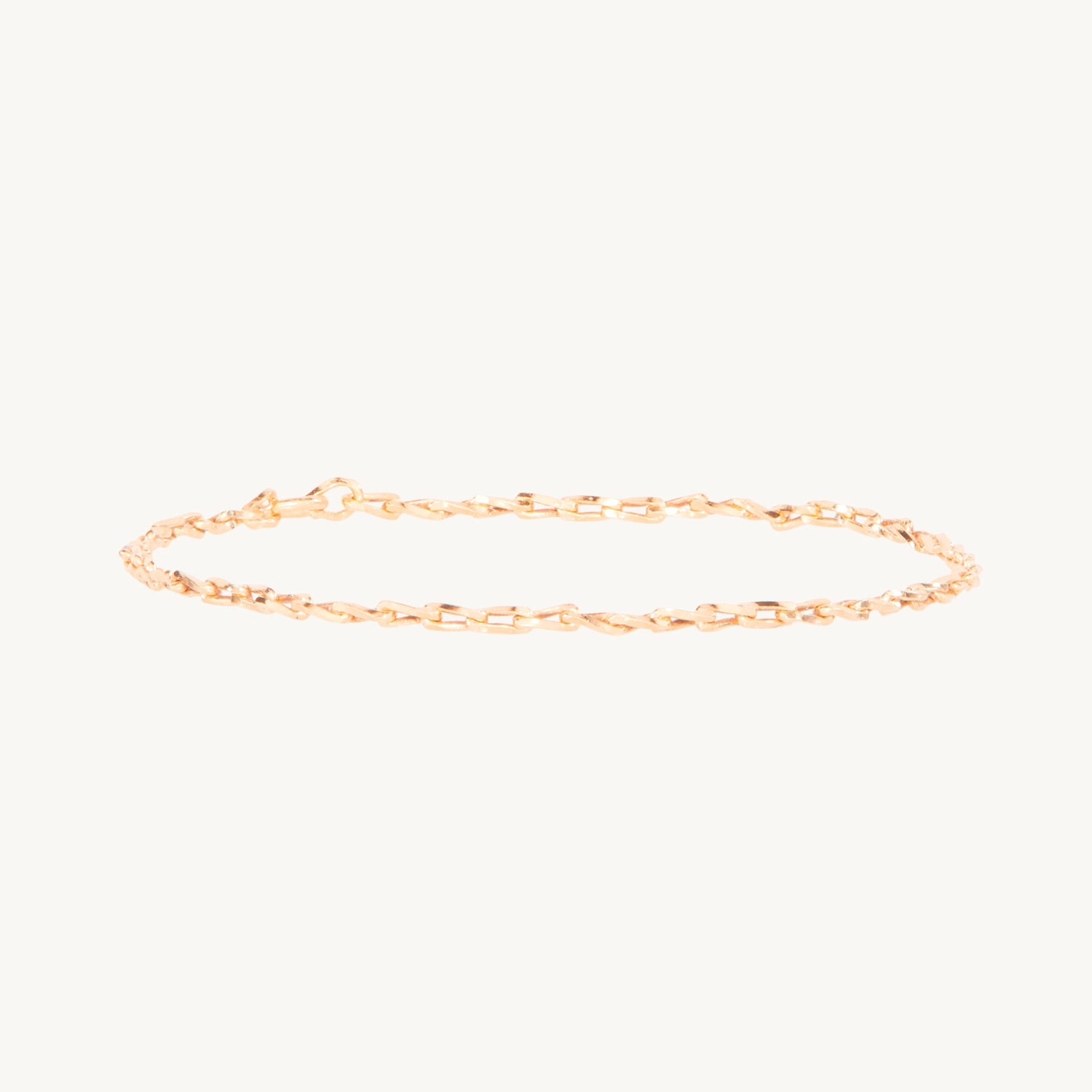 Hundred Summers Gold Chain Ring - Image 17