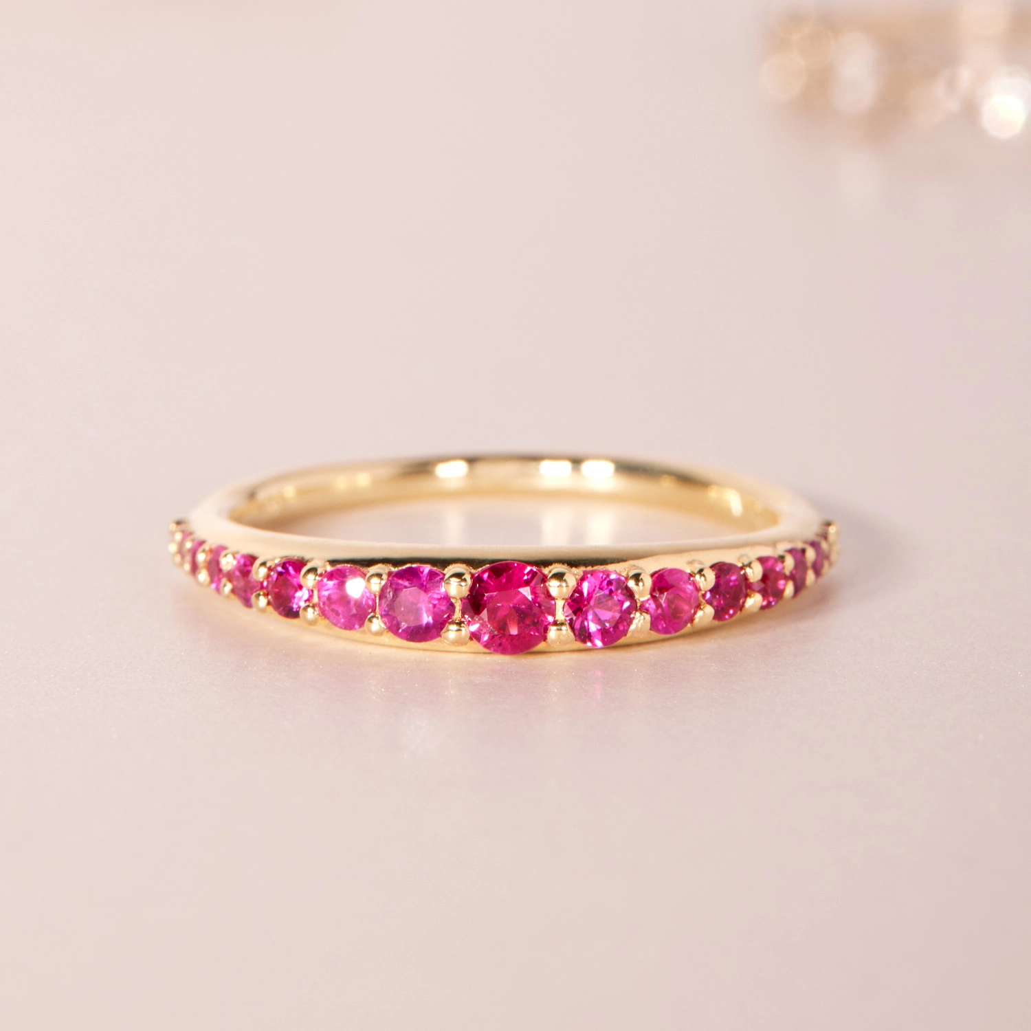 Bali Ring, Ruby - Image 5