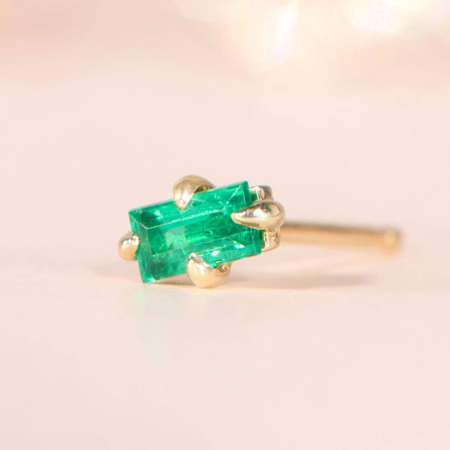 Neoma Emerald Stud (single) - Image 4