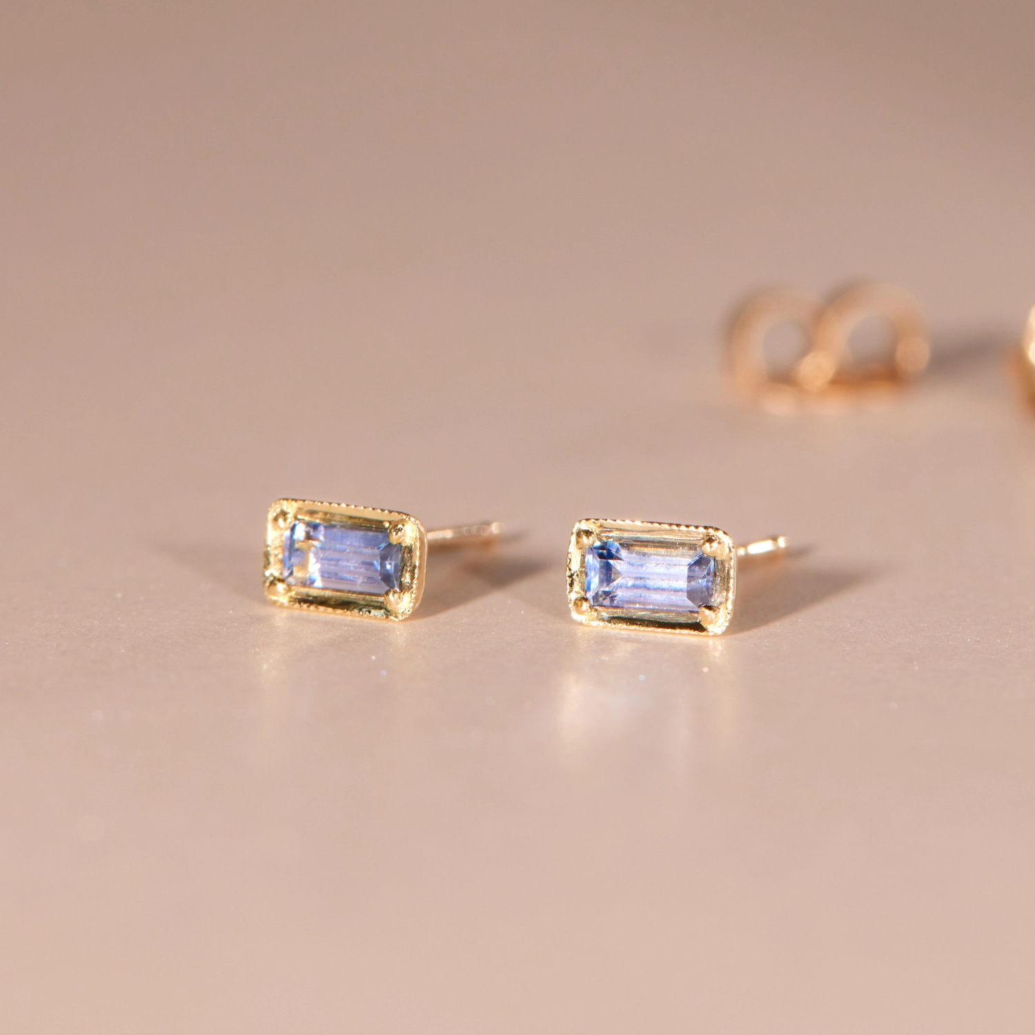 Leone Sapphire Earrings (pair) - Image 5