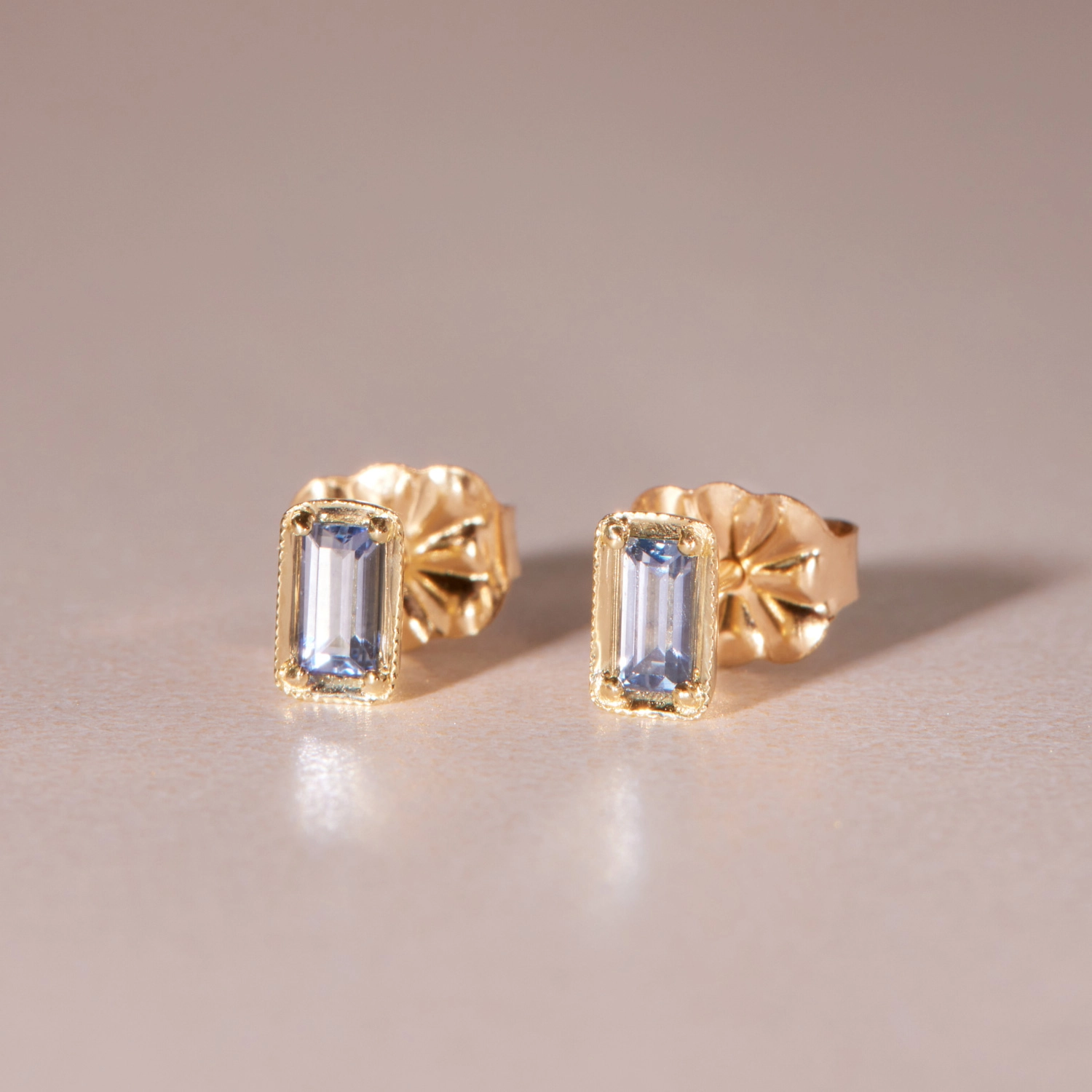 Leone Sapphire Earrings (pair) - Image 4