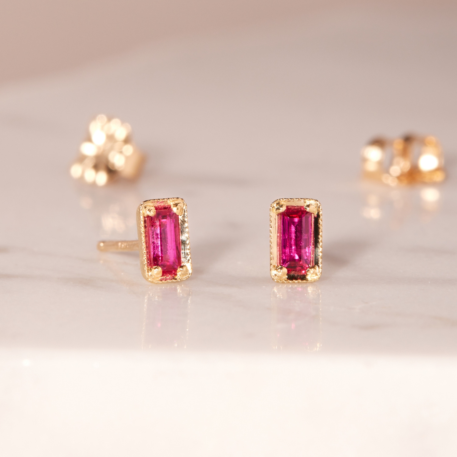 Leone Ruby Earrings (pair) - Image 5