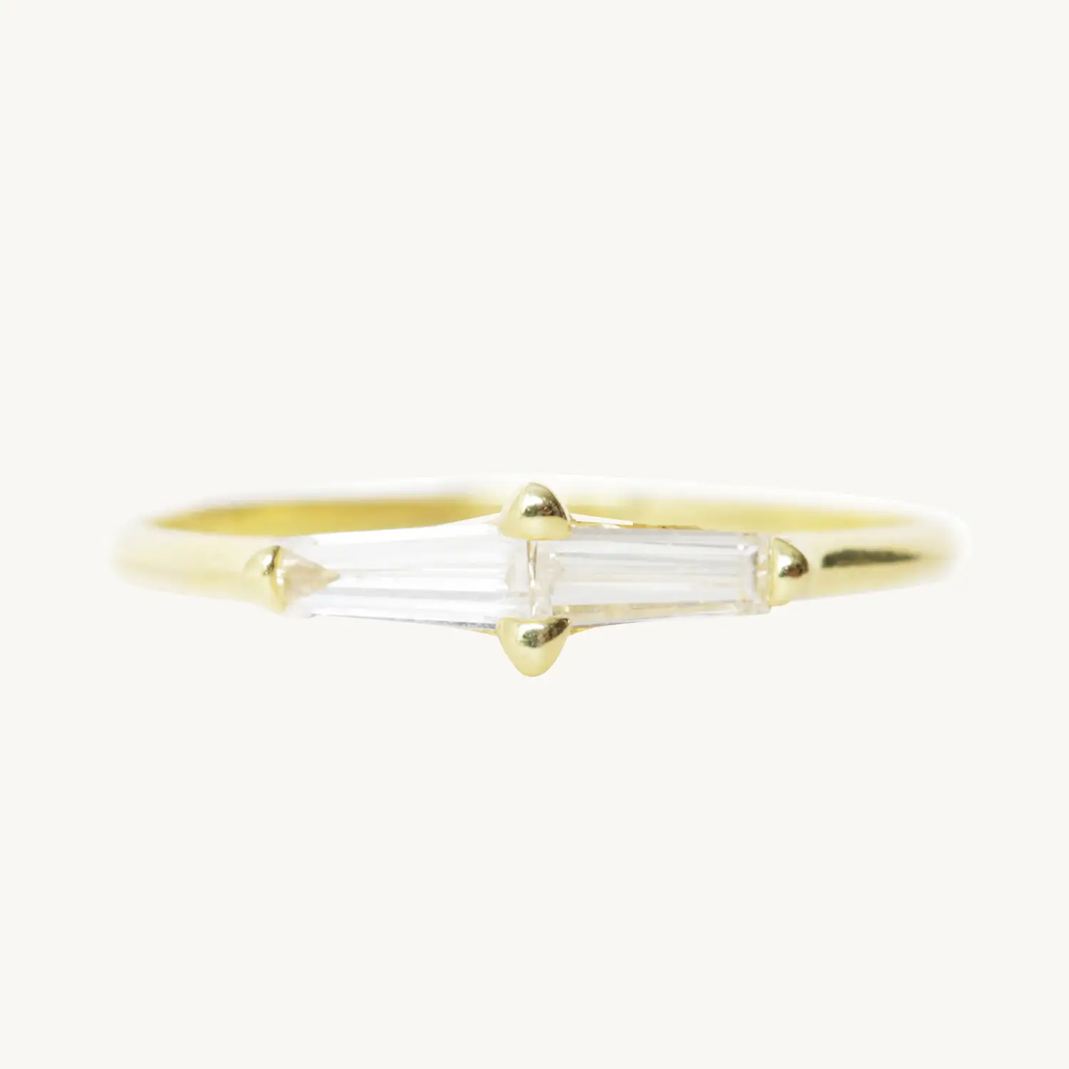 Perryn Diamond Baguette Ring