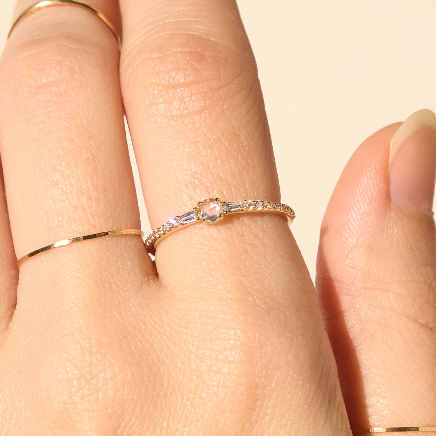 Petite Parson Diamond Ring - Image 3